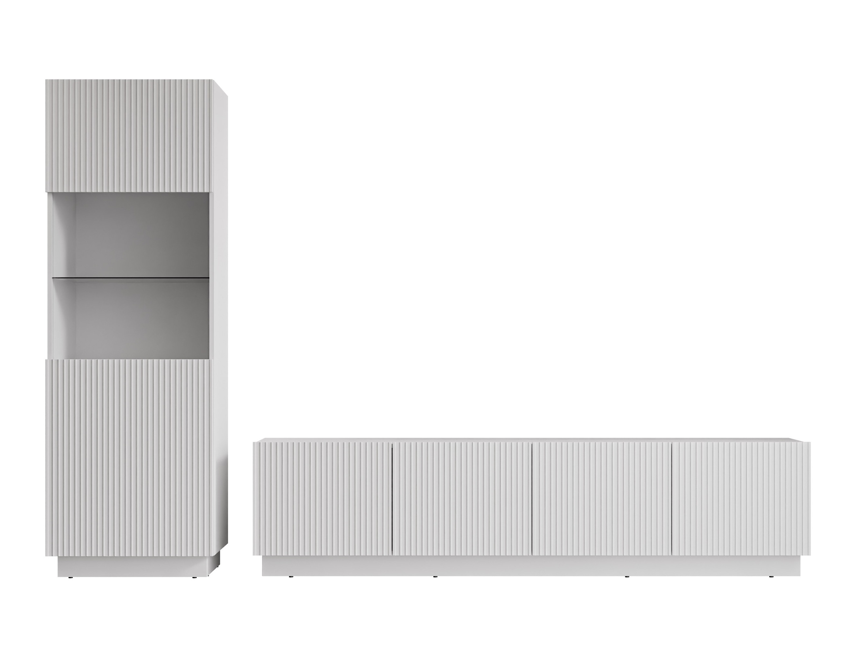 Ensemble de salon Lingua (Blanc)