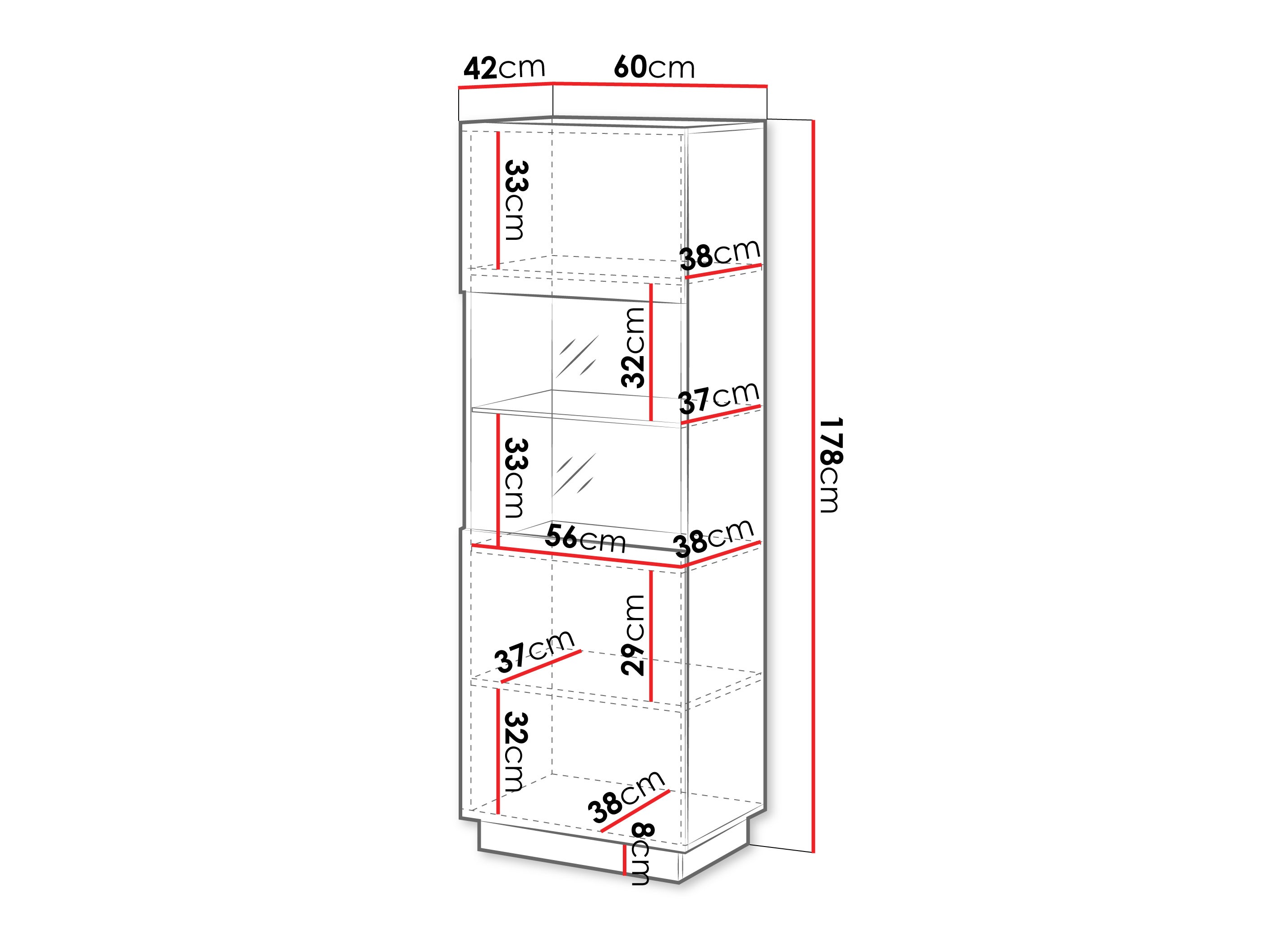 Étagère Lingua I (Blanc)