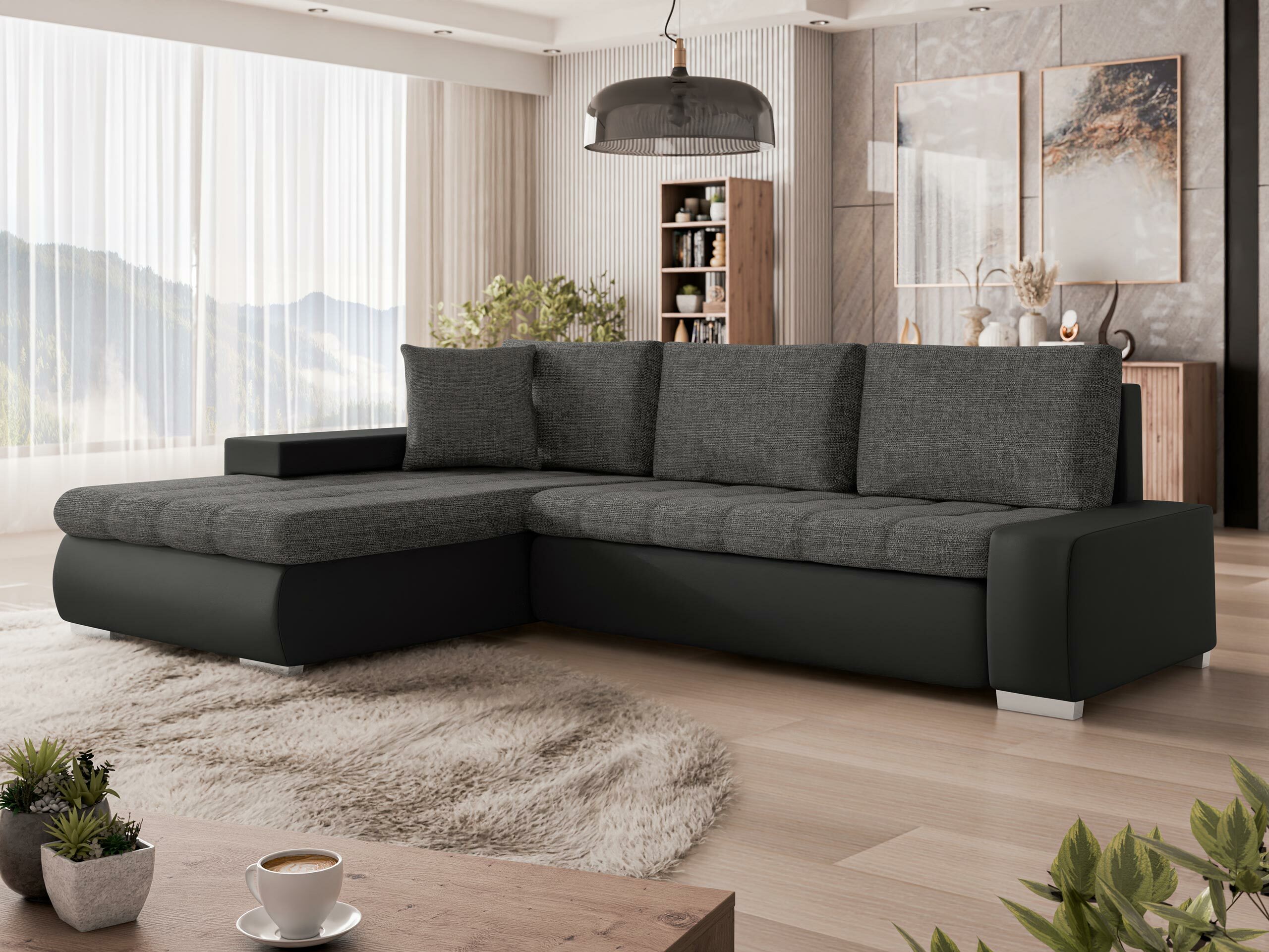 Canapé d'angle Comfivo Nitor I (Soft 011 + Lux 06)