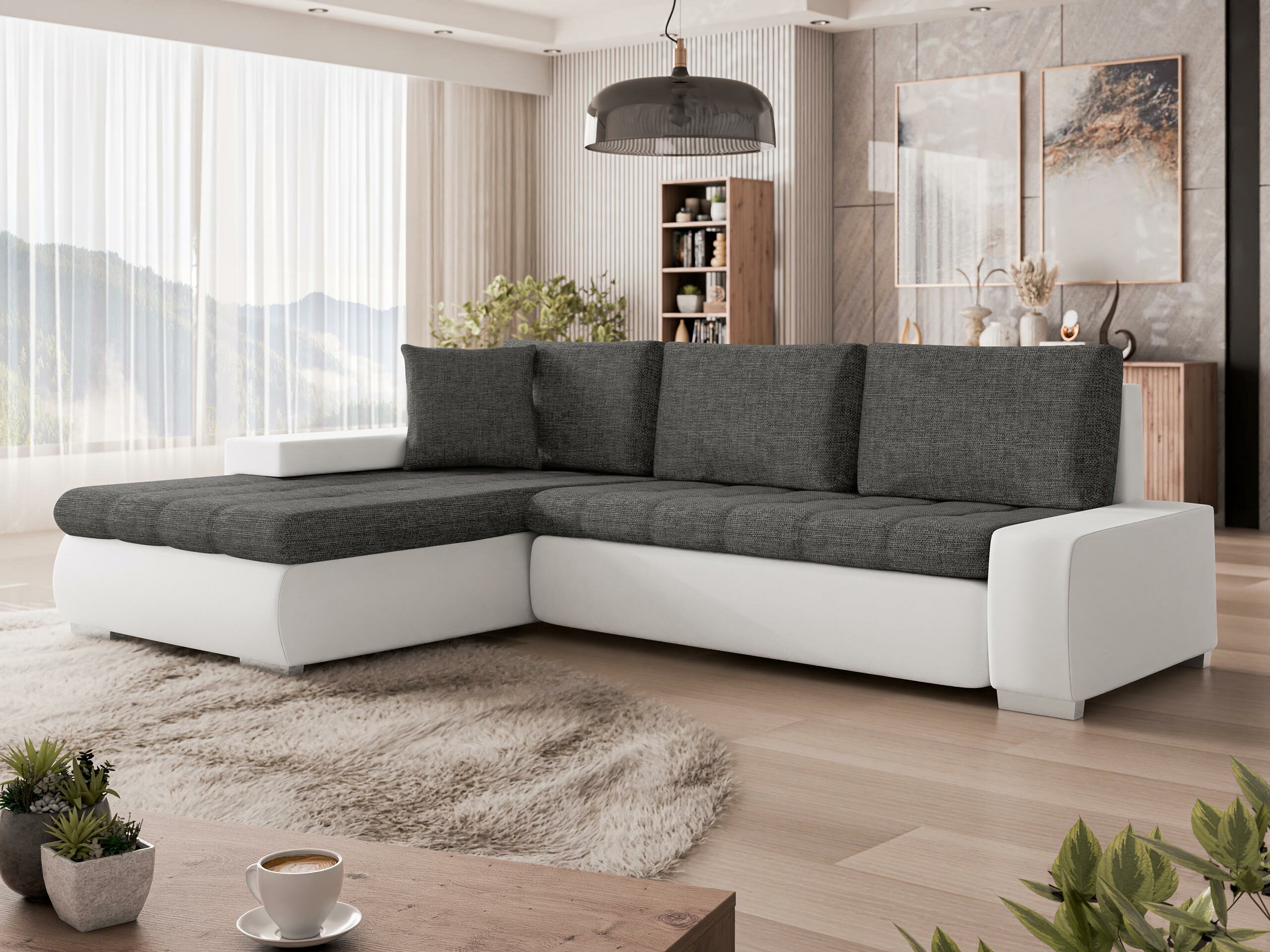 Canapé d'angle Comfivo Nitor I (Soft 017 + Lux 06)