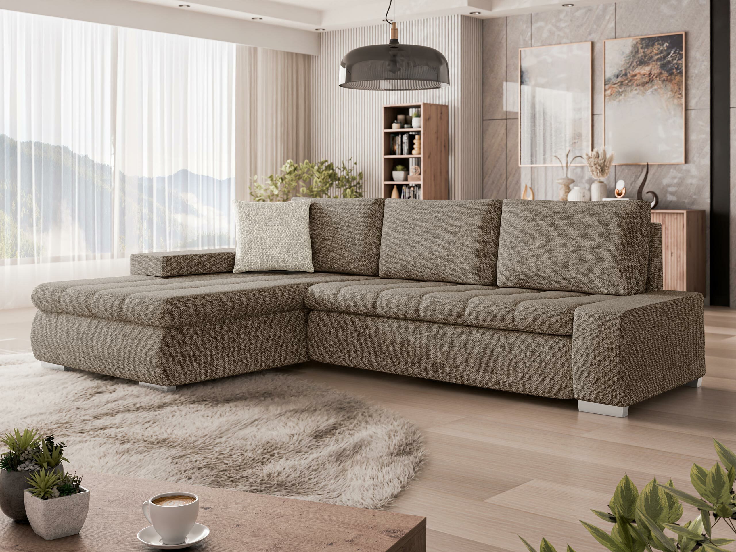 Canapé d'angle Comfivo Nitor III (Sicuro 45 + Sicuro 50)