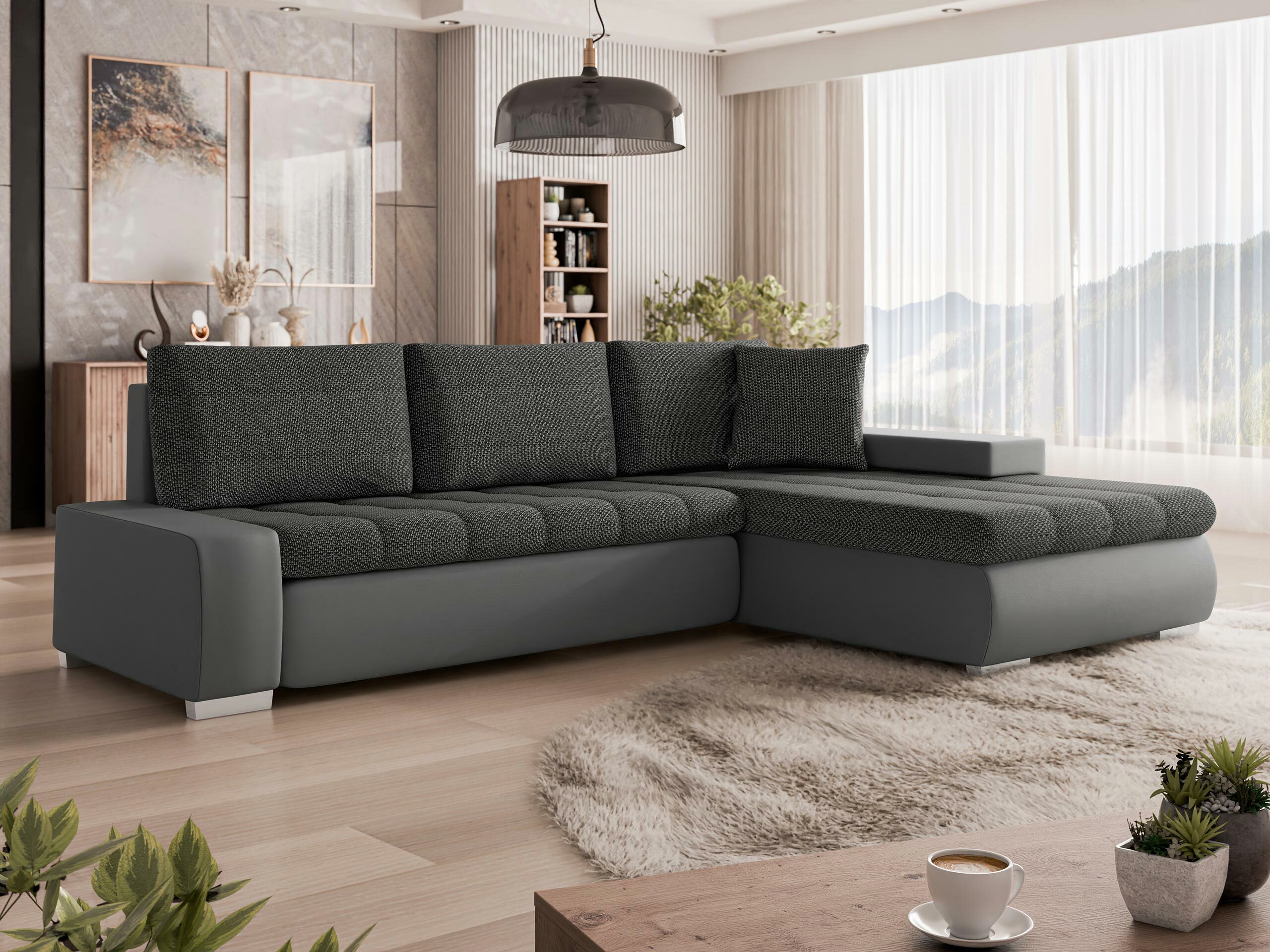 Canapé d'angle Comfivo Nitor (Soft 029 + Majorka 03)