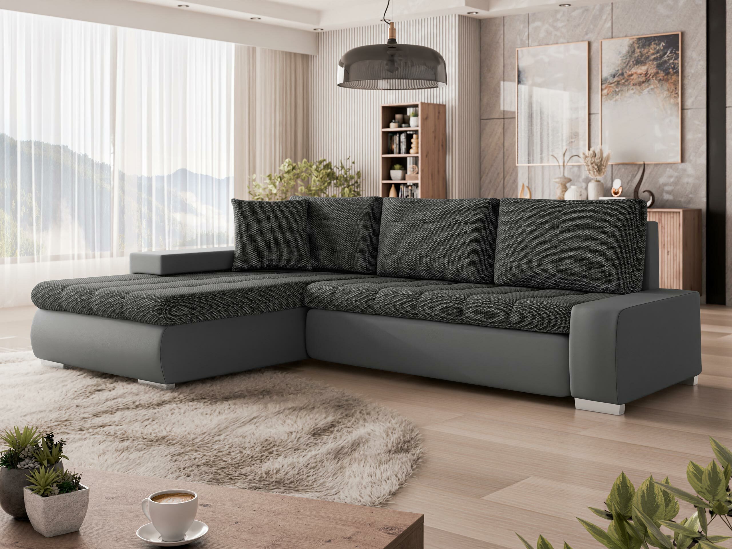 Canapé d'angle Comfivo Nitor (Soft 029 + Majorka 03)
