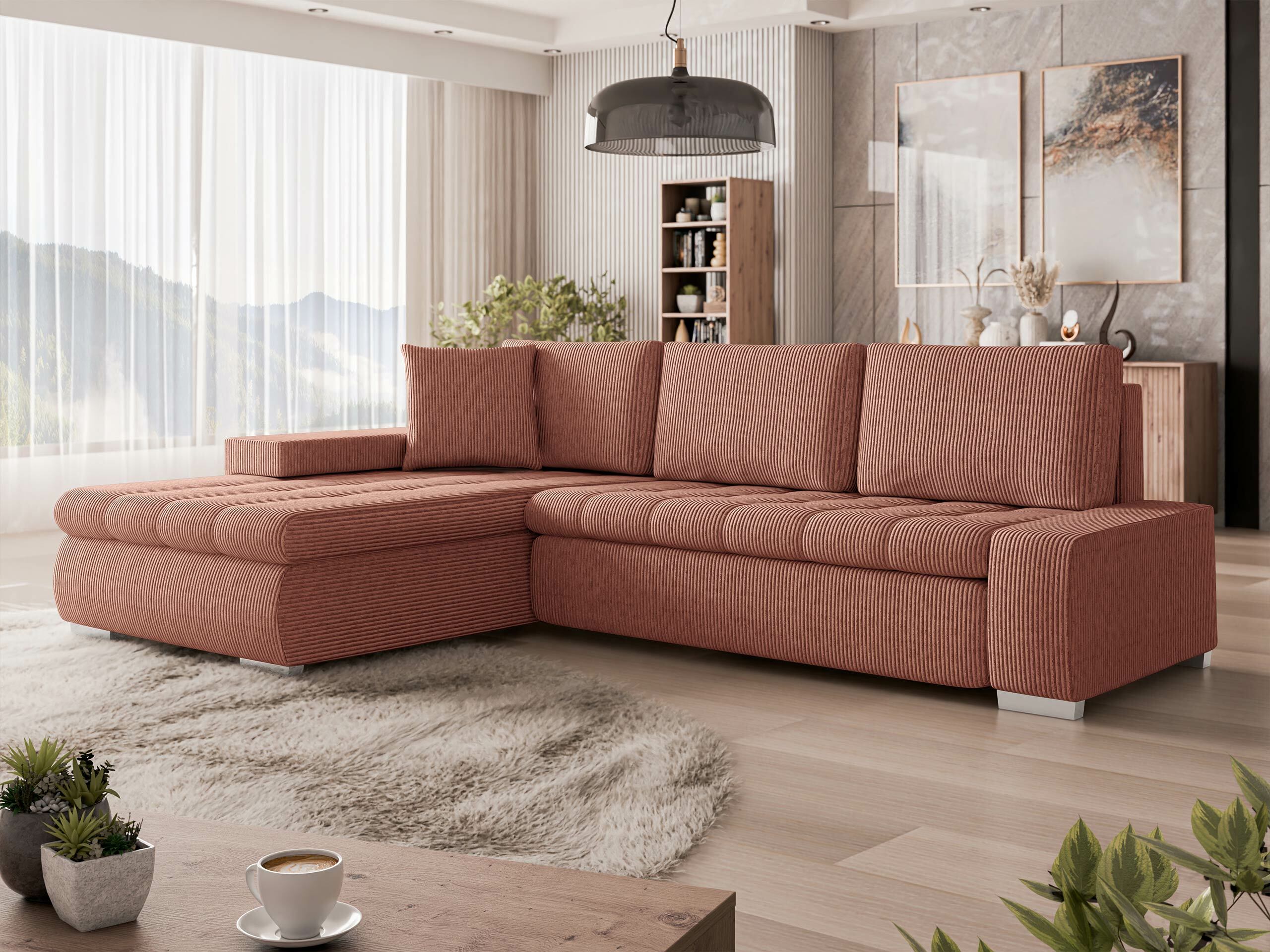 Canapé d'angle Comfivo Nitor (Uttario Velvet 2955 + Evo 28)