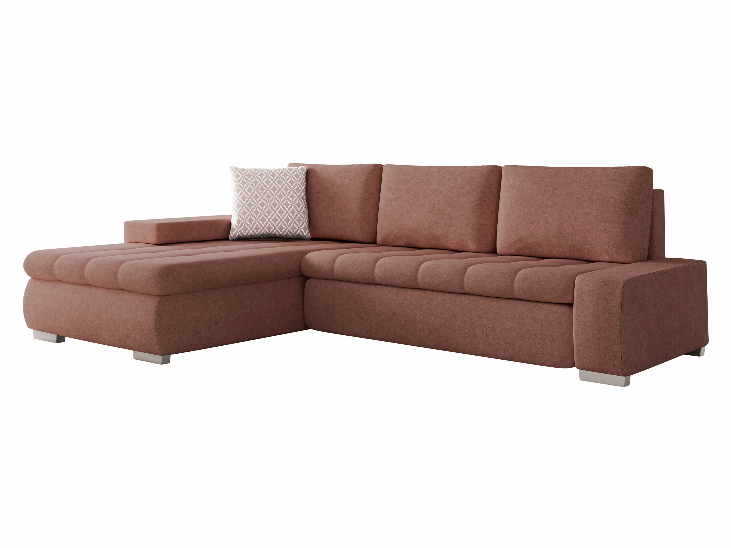 Canapé d'angle Comfivo Nitor (Uttario Velvet 2955 + Evo 28)