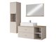 Ensemble de salle de bain Ophruvi 101 (Brun clair)