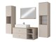 Ensemble de salle de bain Ophruvi 102 (Brun clair)