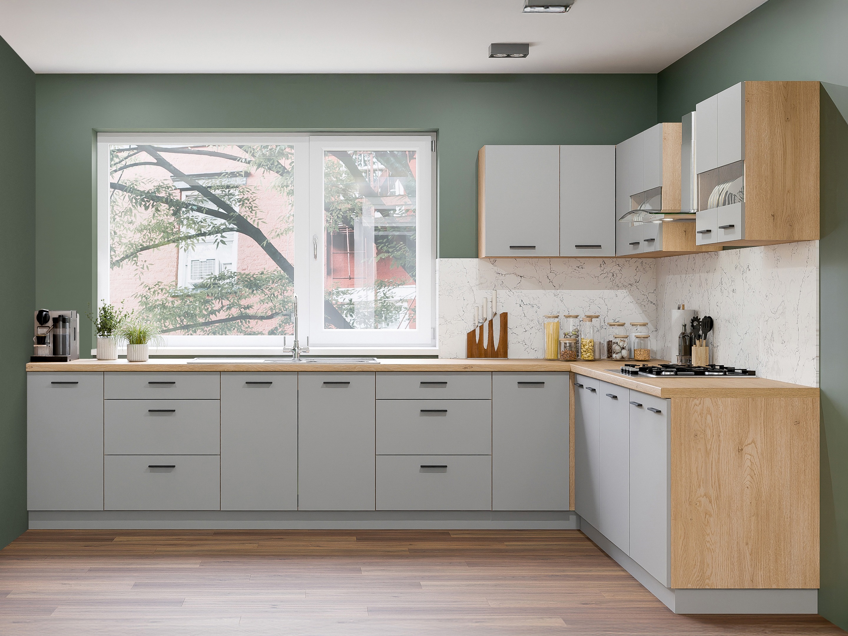 Cuisine complète modulaire Ati Grey 133
