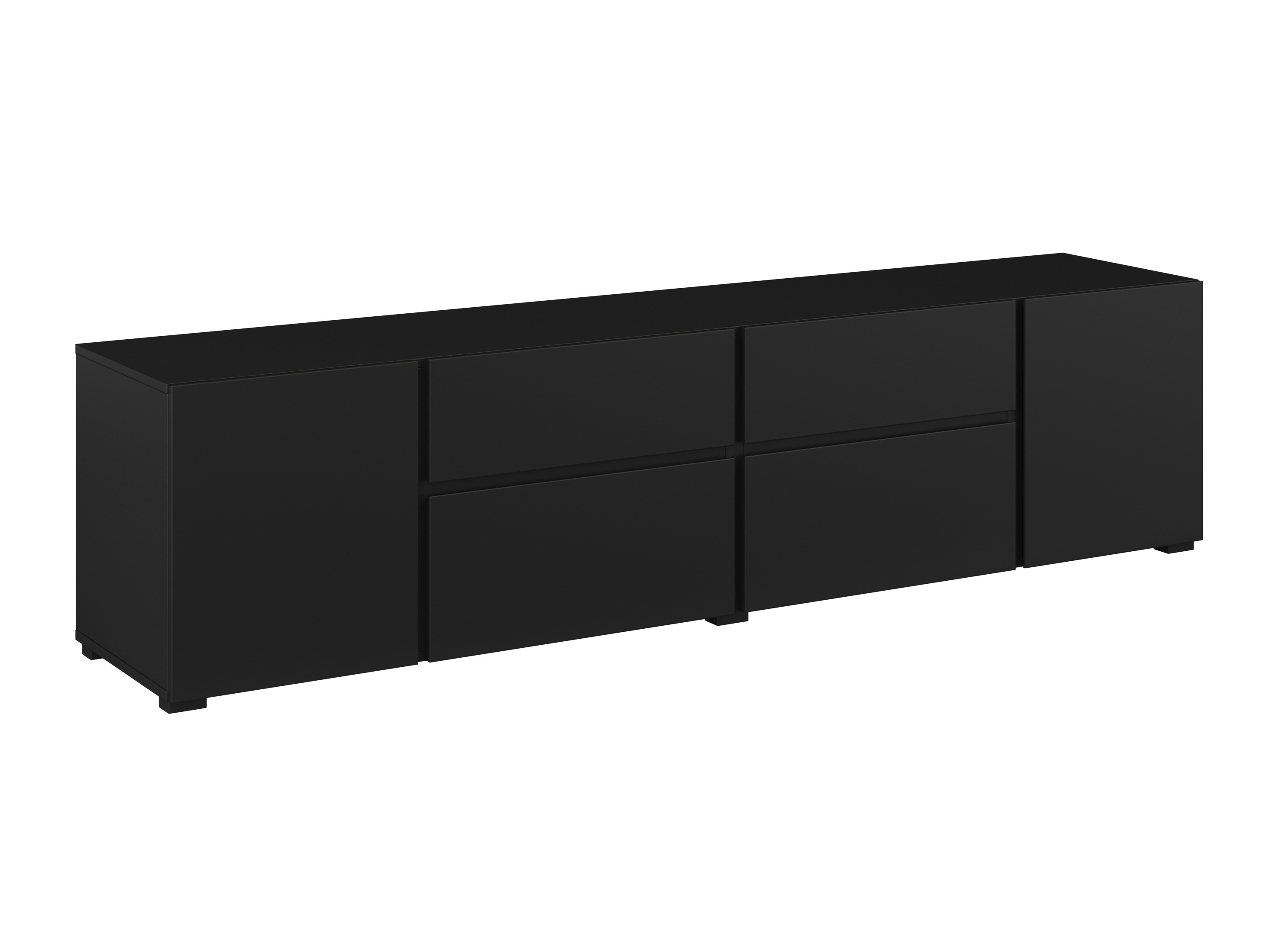 Meuble TV Elbleve 100 (Noir)
