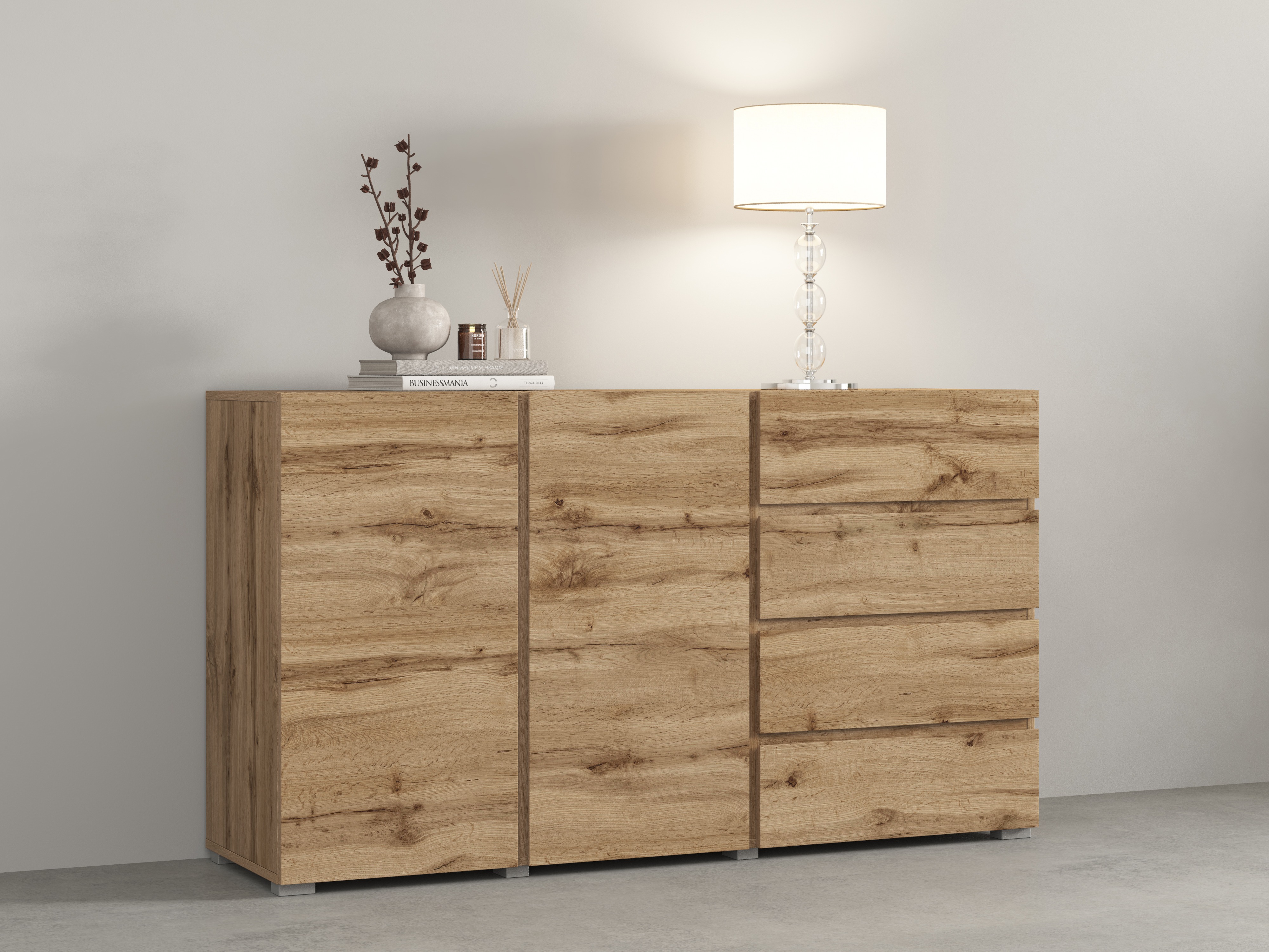 Commode Elbleve 101 (Chêne wotan)