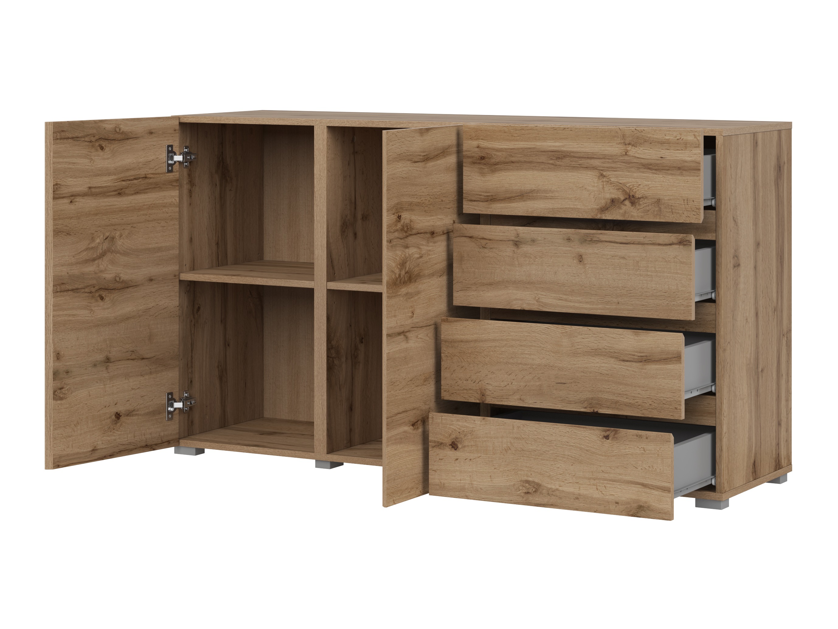 Commode Elbleve 101 (Chêne wotan)