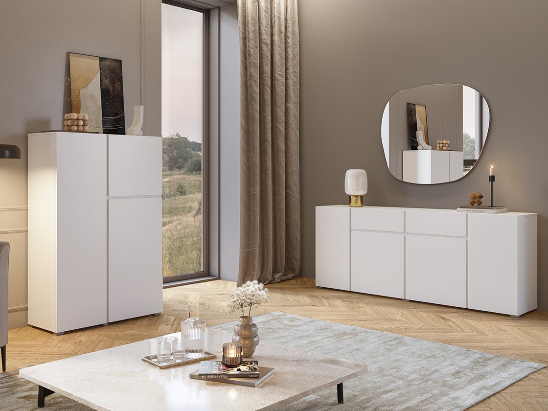 Commode Elbleve 103 (Blanc)