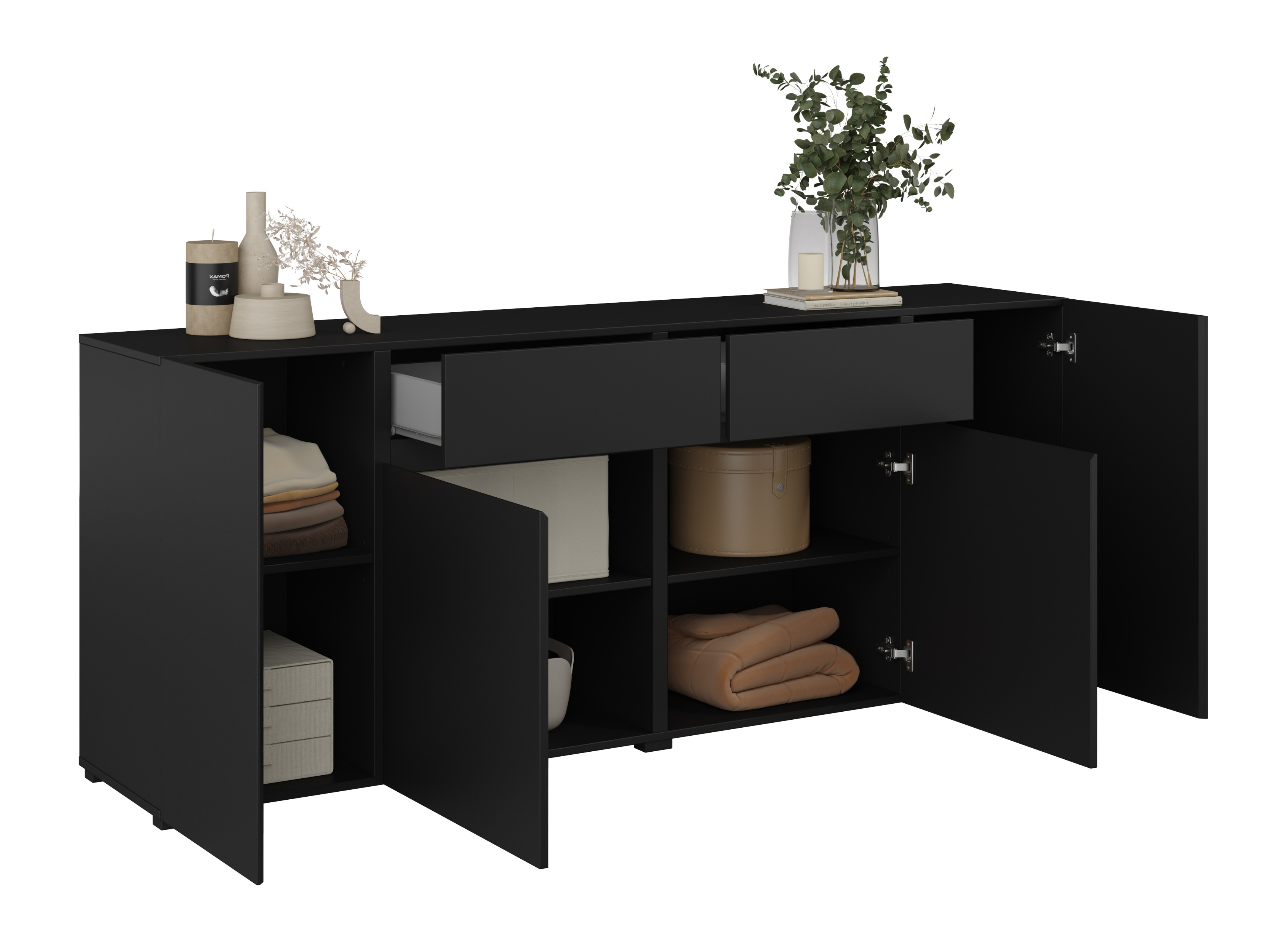 Commode Elbleve 103 (Noir)