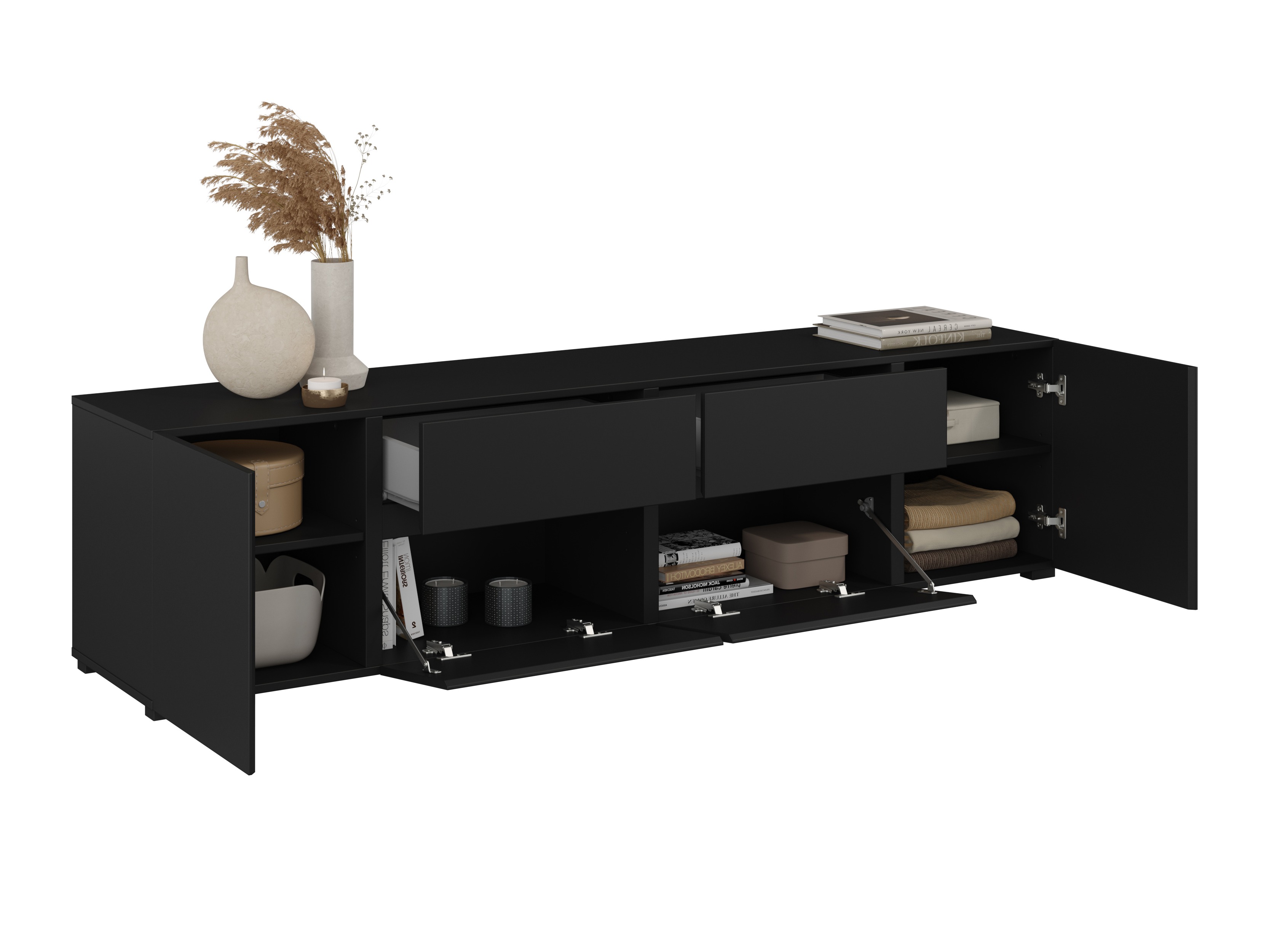 Ensemble de salon Elbleve 104 (Noir)