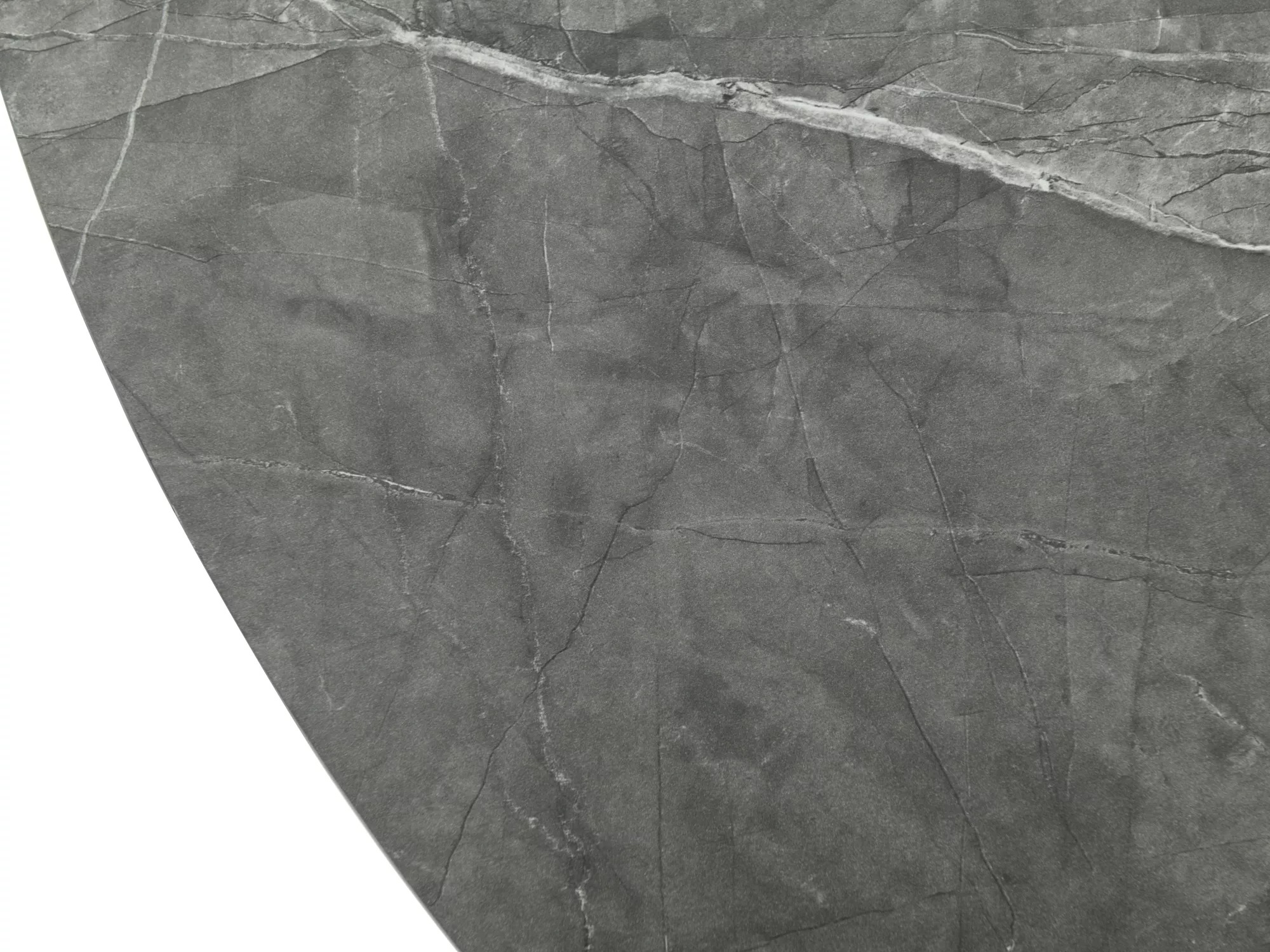 Table Detroit 920 (Marbre gris + Noir)