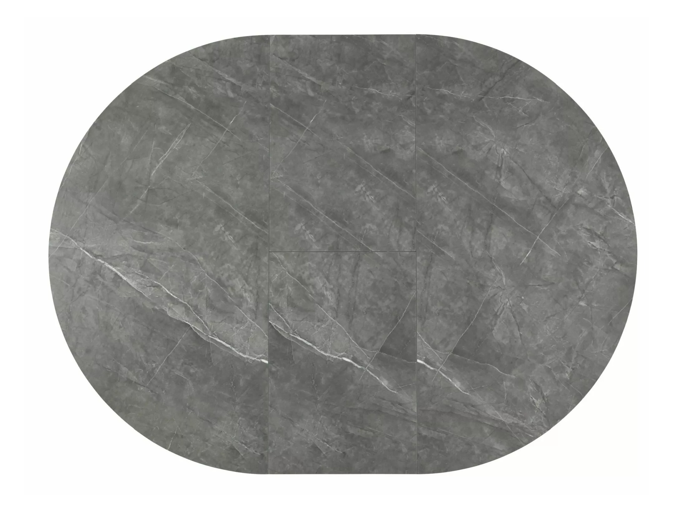 Table Detroit 920 (Marbre gris + Noir)