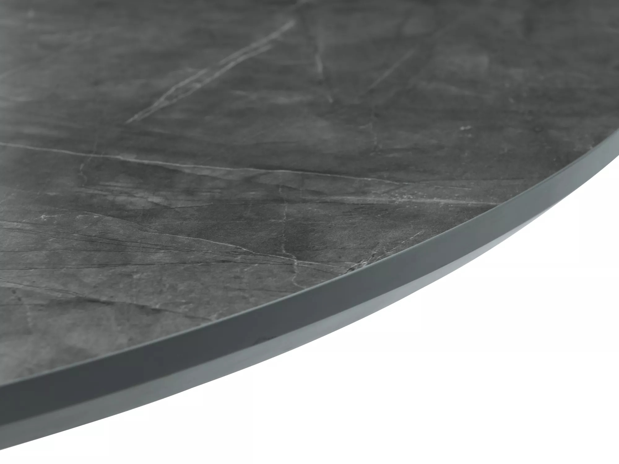 Table Detroit 920 (Marbre gris + Noir)