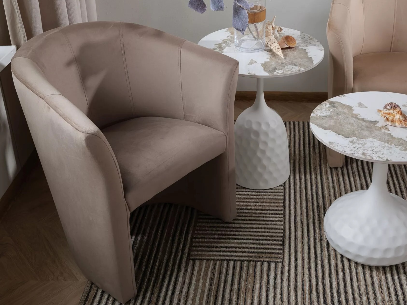 Fauteuil Detroit 924 (Beige clair)