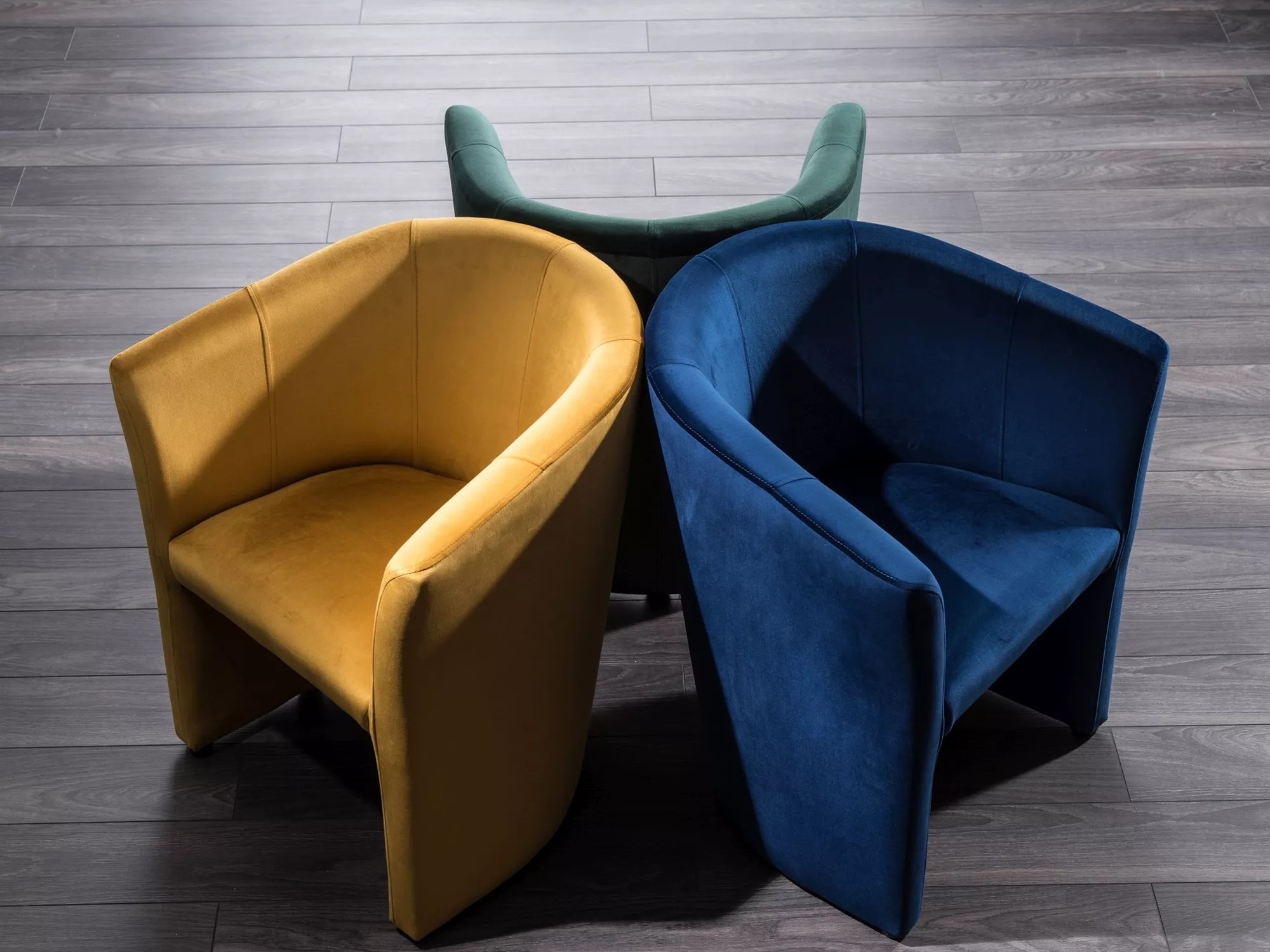 Fauteuil Detroit 924 (Vert foncé)