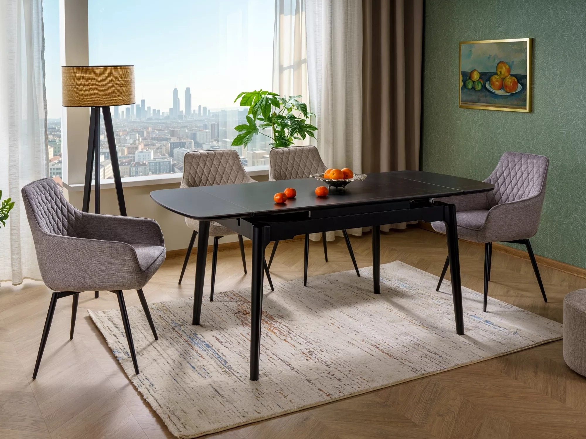 Table Detroit 921 (Marbre noir)