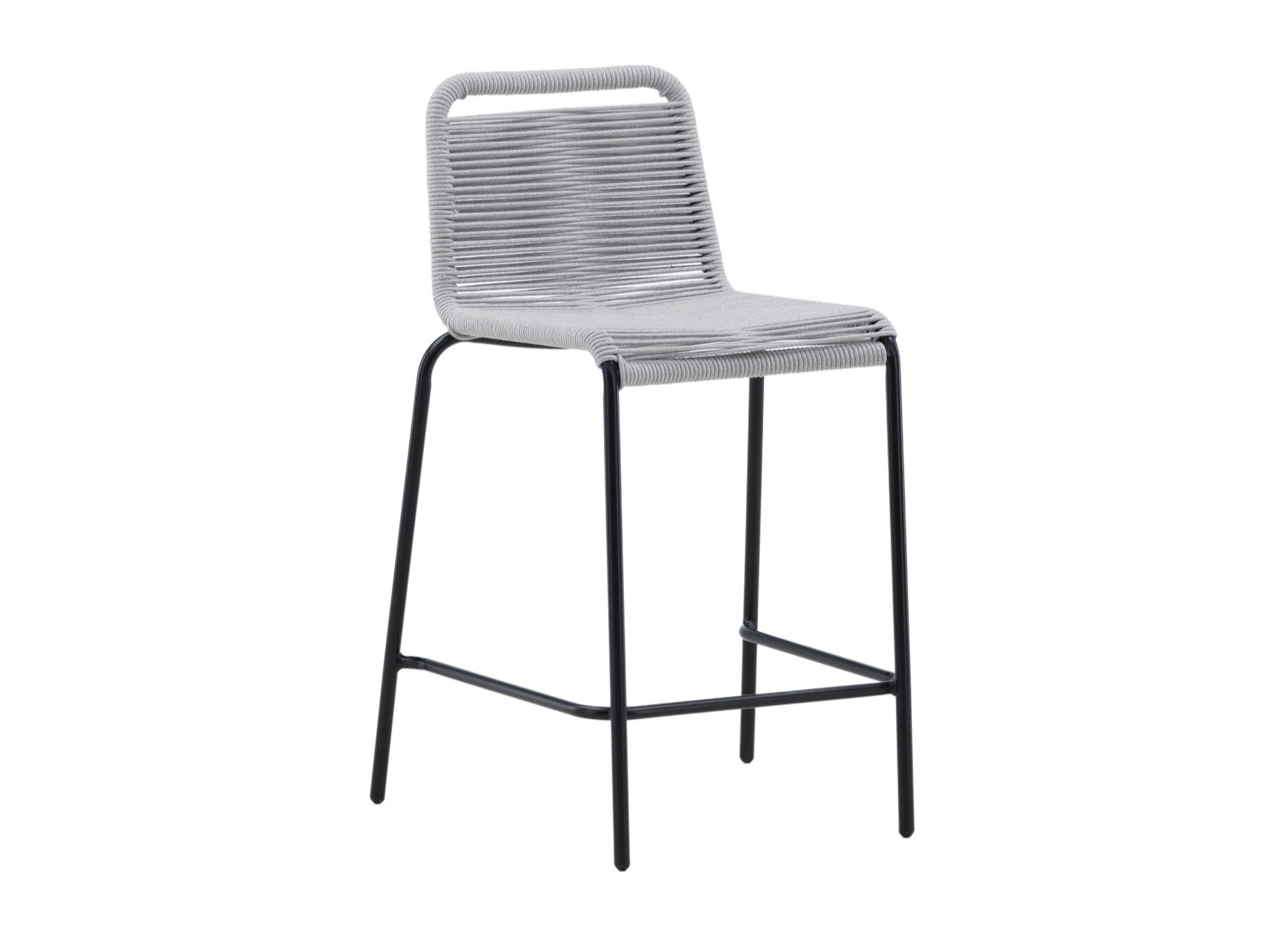 Chaise de bar de jardin Dallas 3398 (Gris clair)