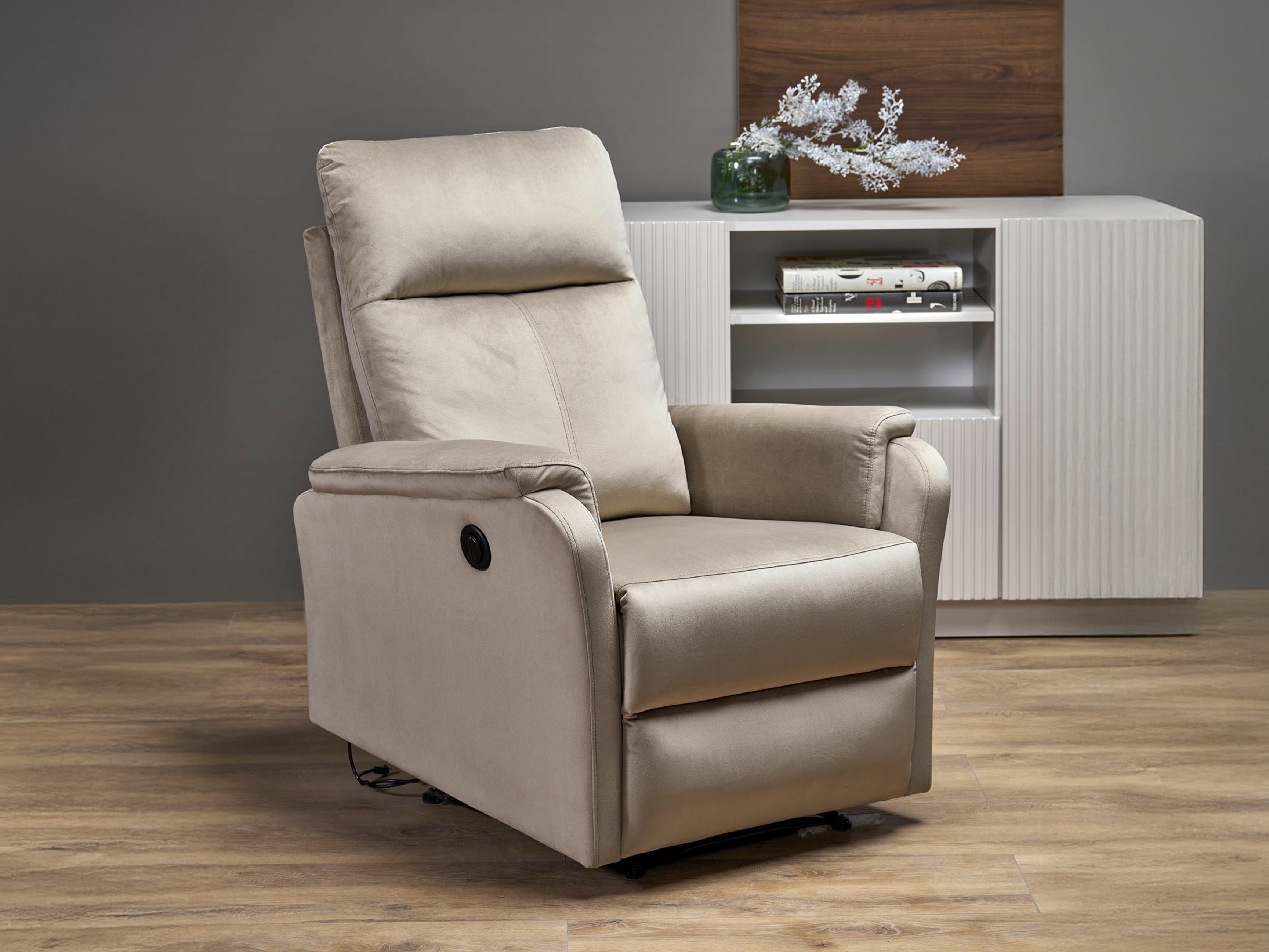 Fauteuil inclinable Houston 2081 (Bluvel 40)