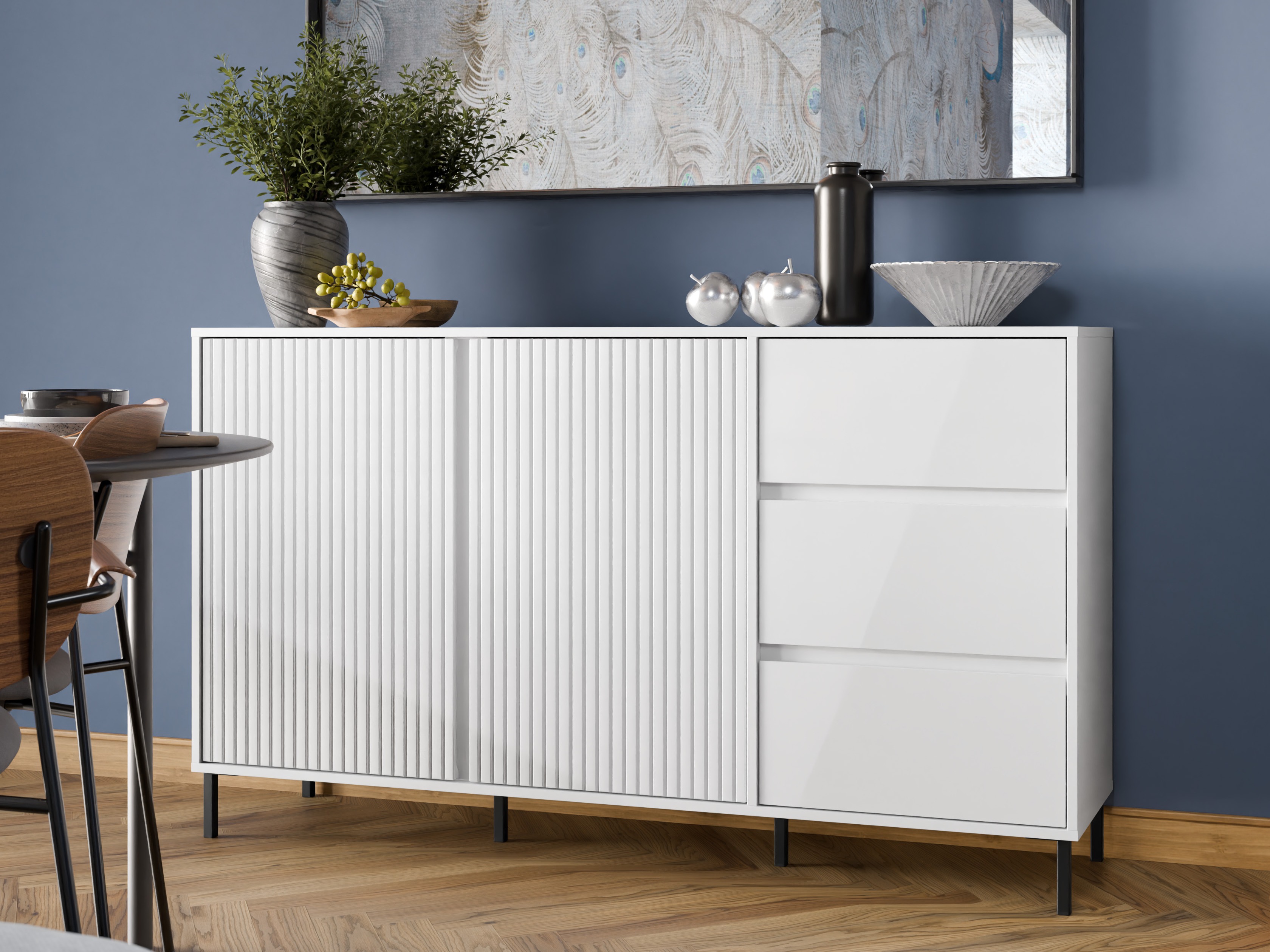 Commode Ruvrevi 102 (Blanc)