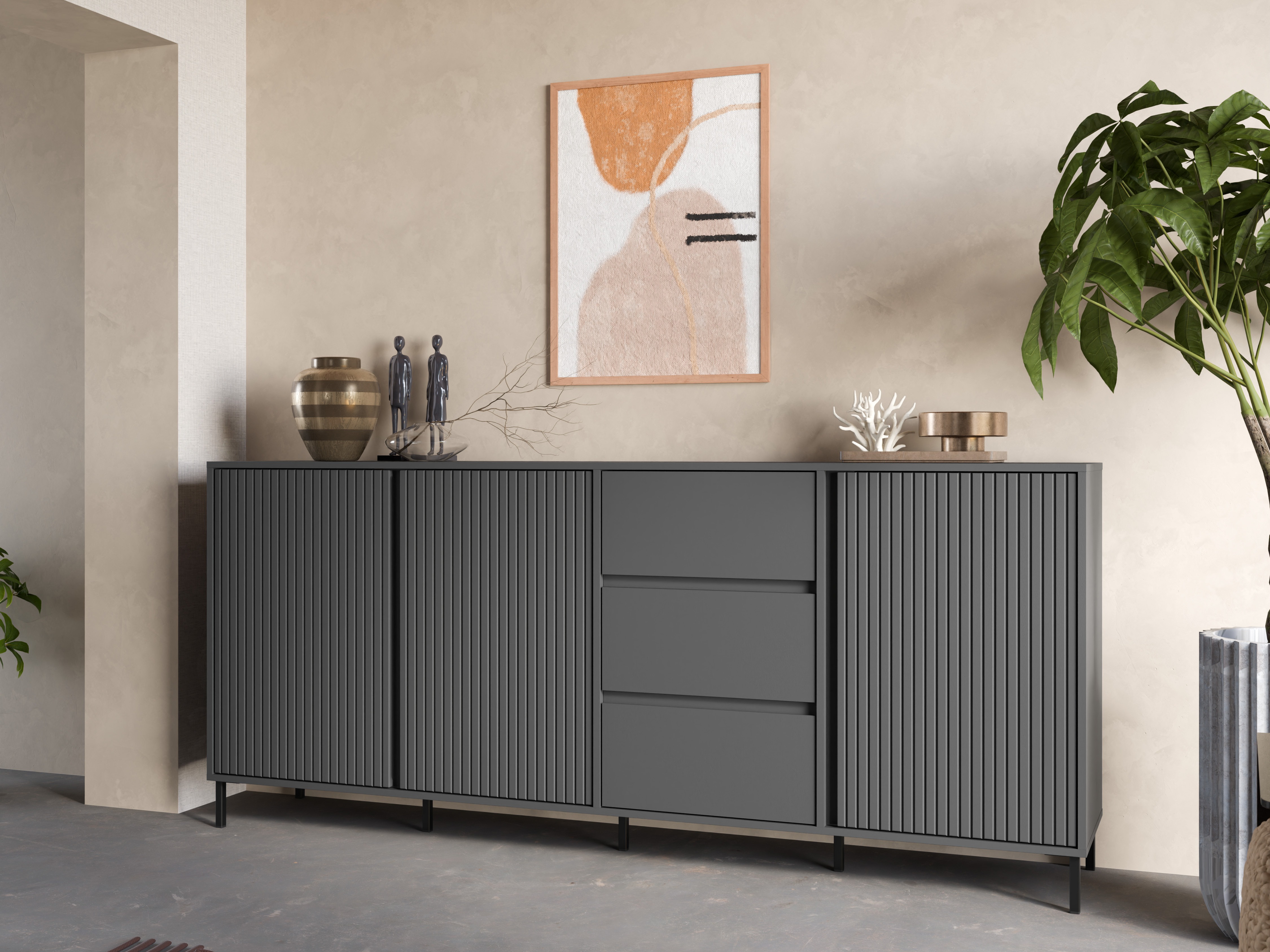 Commode Ruvrevi 103 (Anthracite)