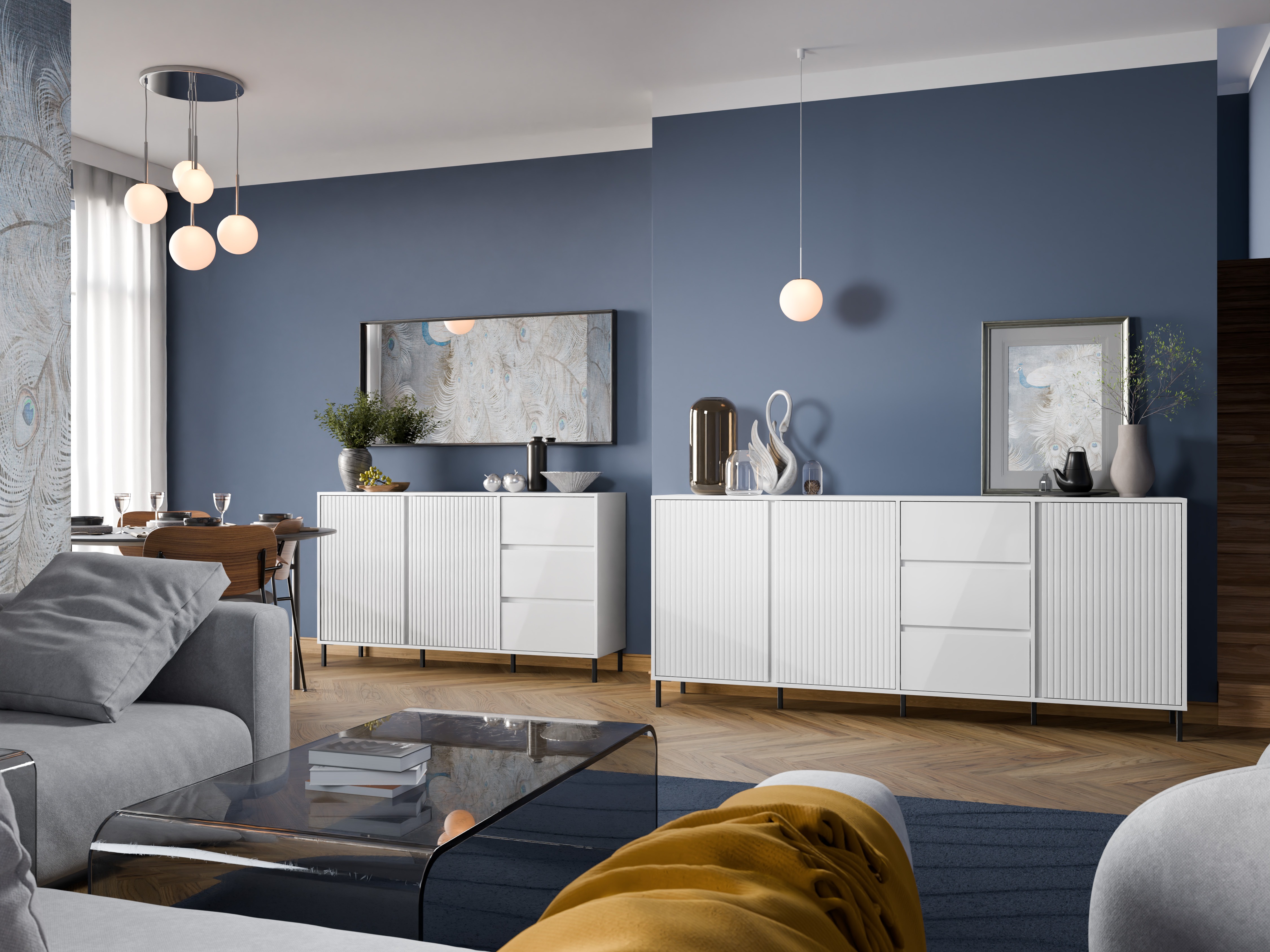 Commode Ruvrevi 103 (Blanc)