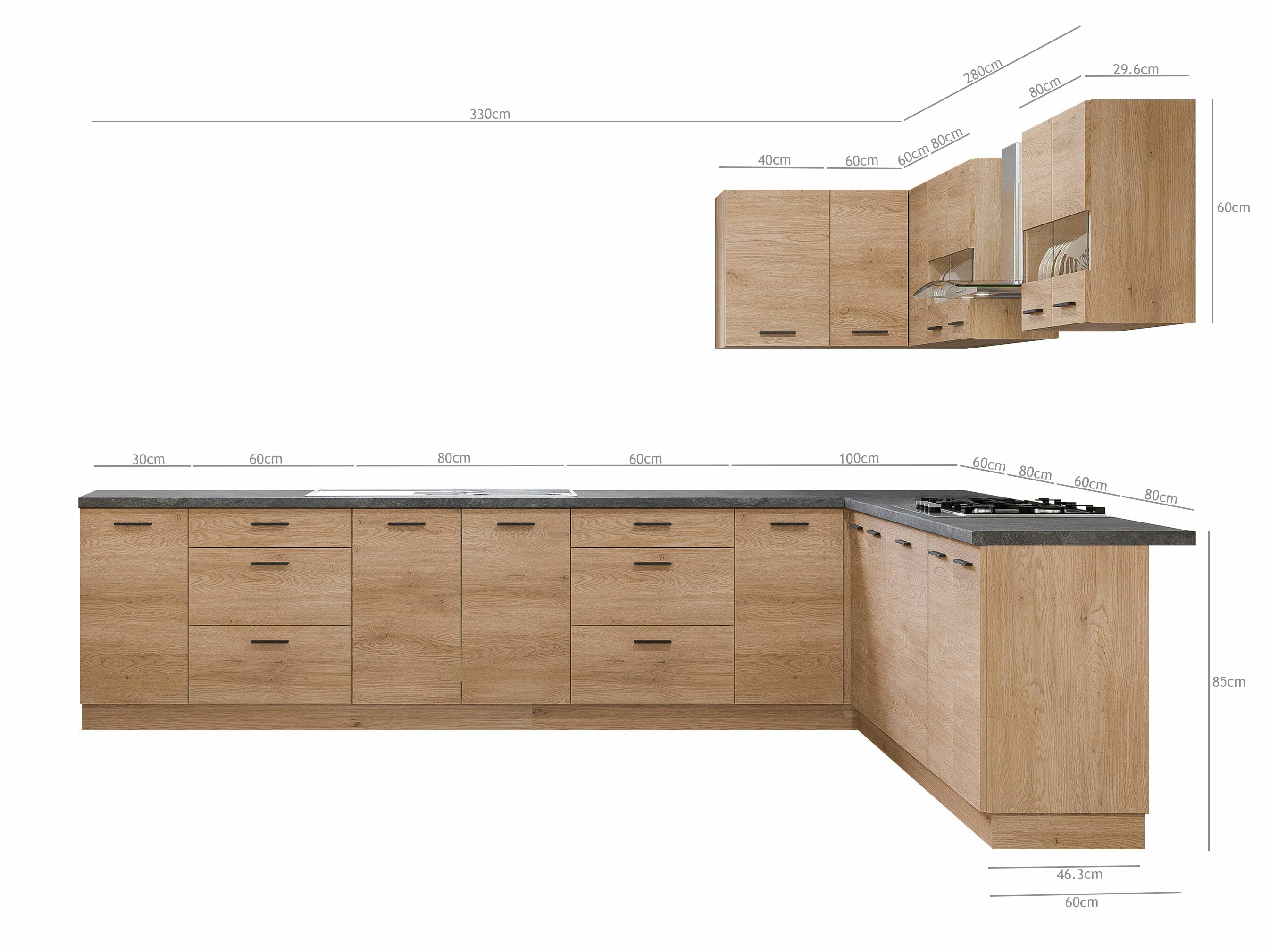 Cuisine complète modulaire Ati Torro 134
