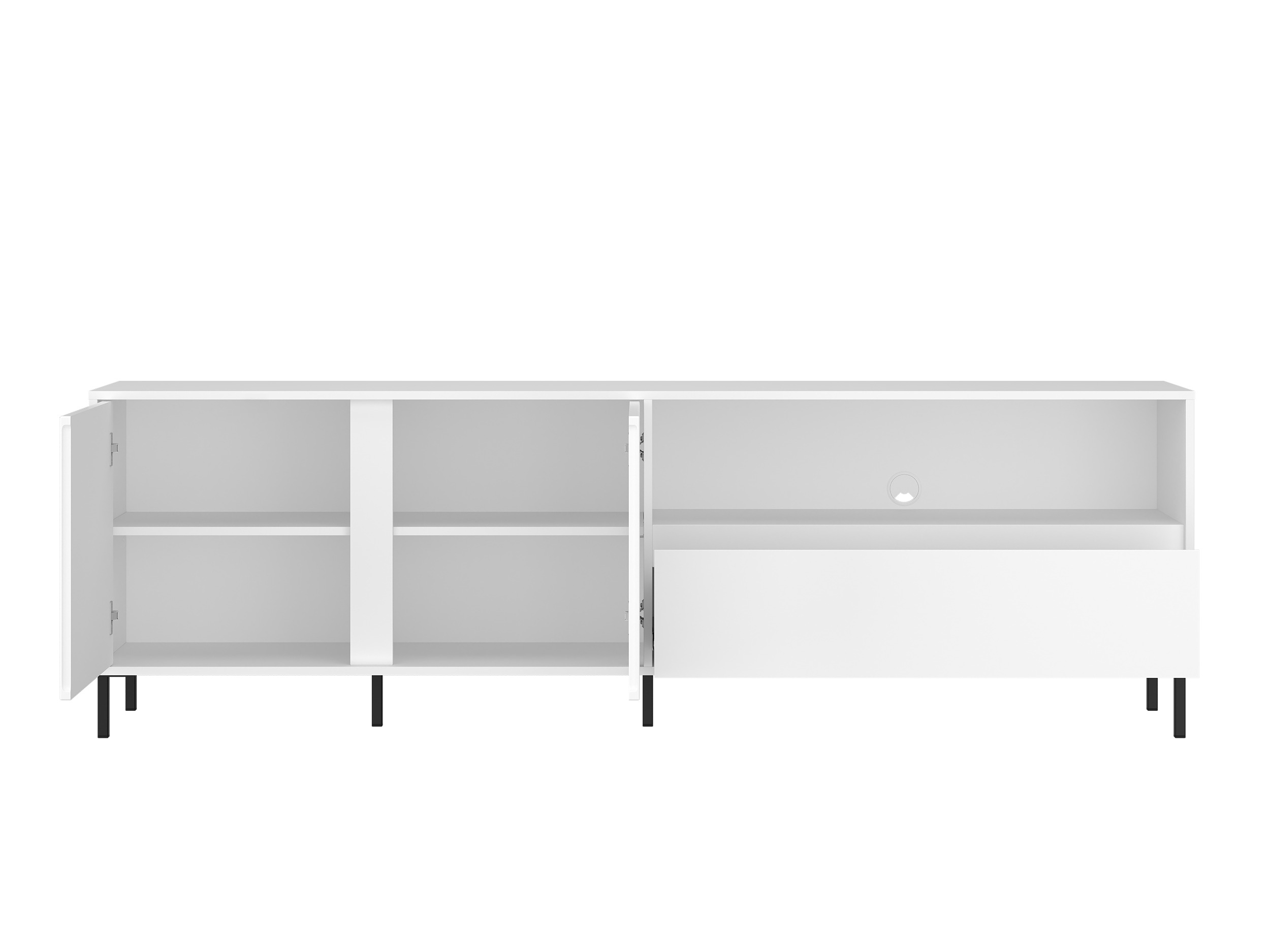 Meuble TV Ruvrevi 101 (Blanc)