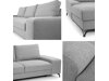 Canapé d'angle ComfiDream 111 (Verita 11)
