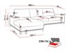 Canapé d'angle ComfiDream 111 (Verita 11)