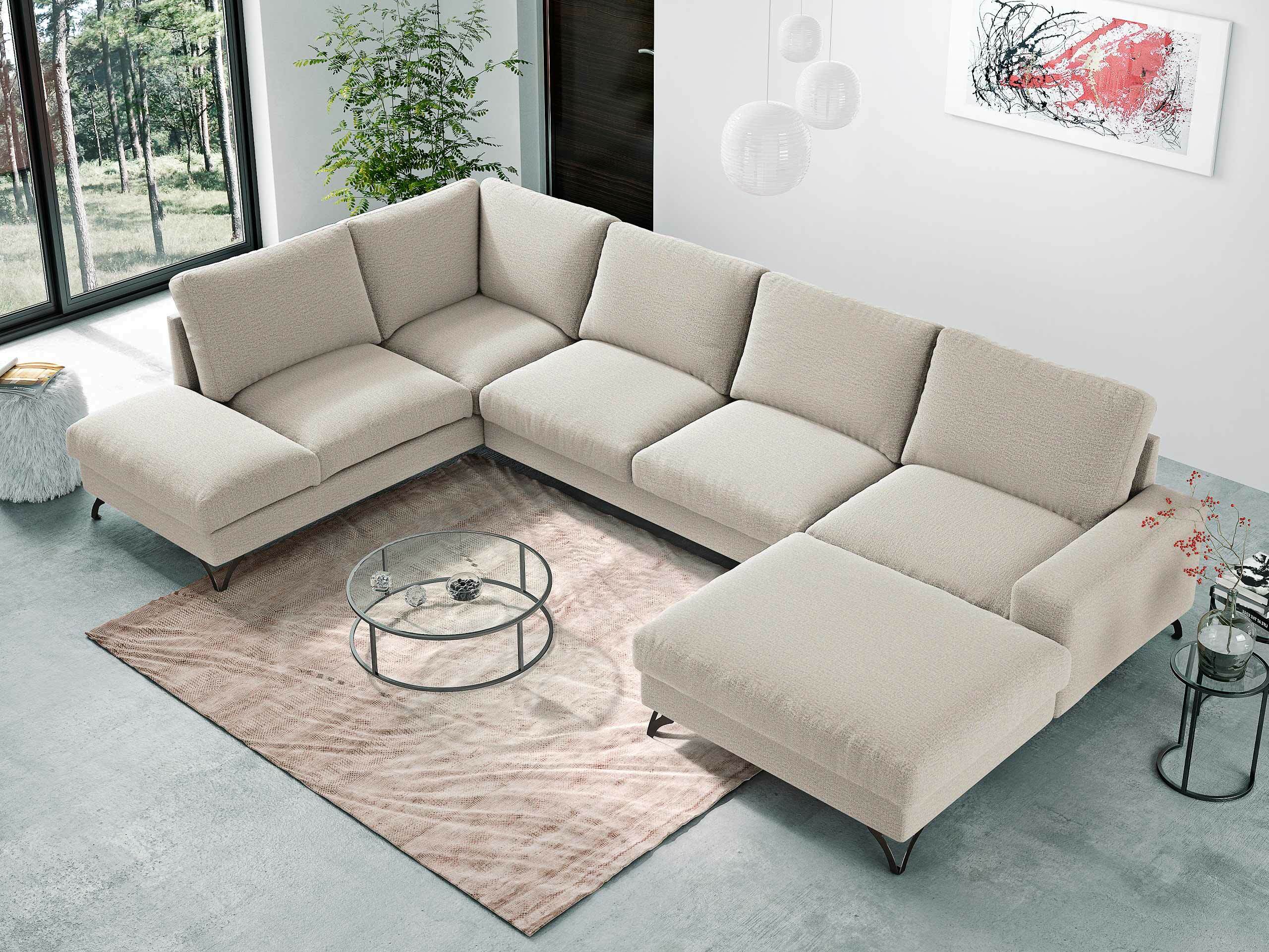 Canapé d'angle ComfiDream Lyrana III (Verita 03)