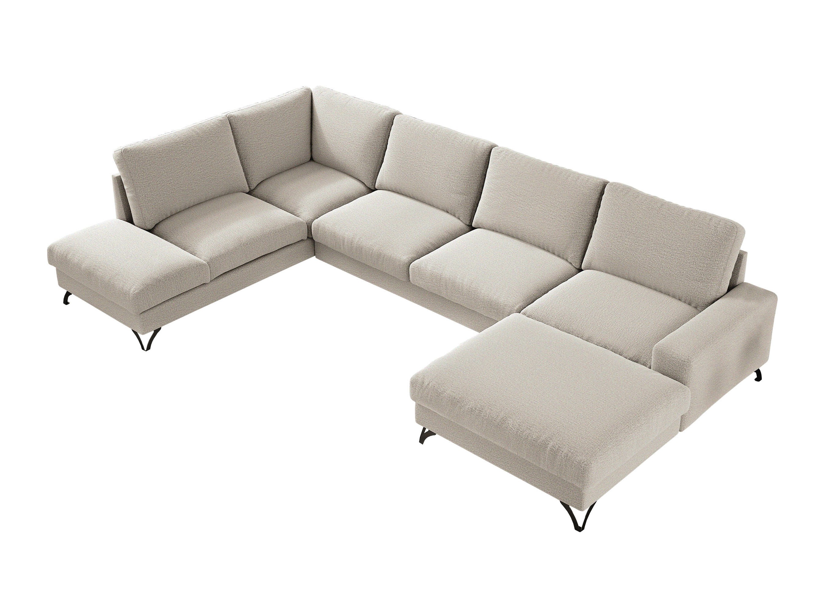 Canapé d'angle ComfiDream Lyrana III (Verita 03)