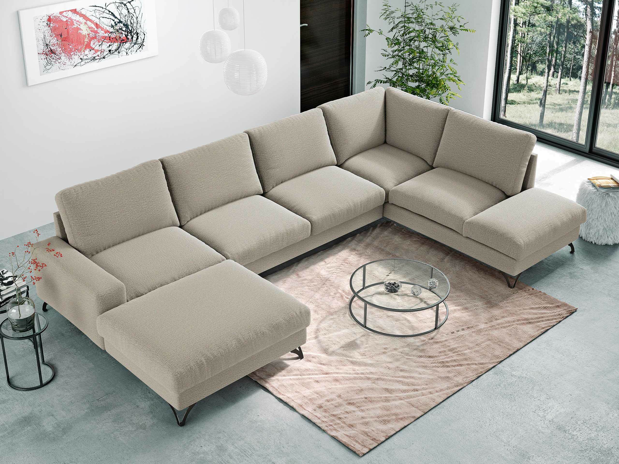 Canapé d'angle ComfiDream Lyrana III (Verita 11)