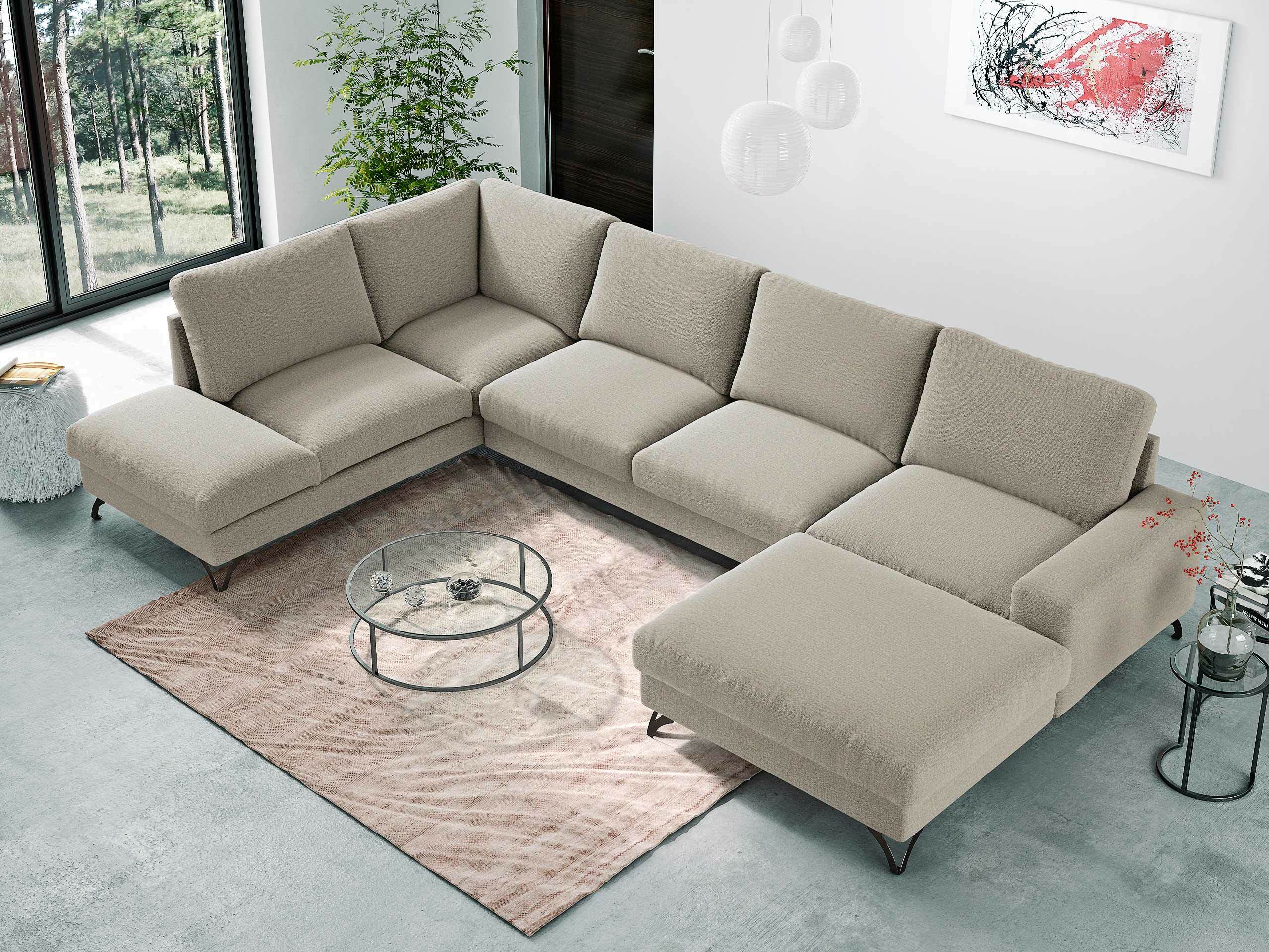 Canapé d'angle ComfiDream Lyrana III (Verita 11)