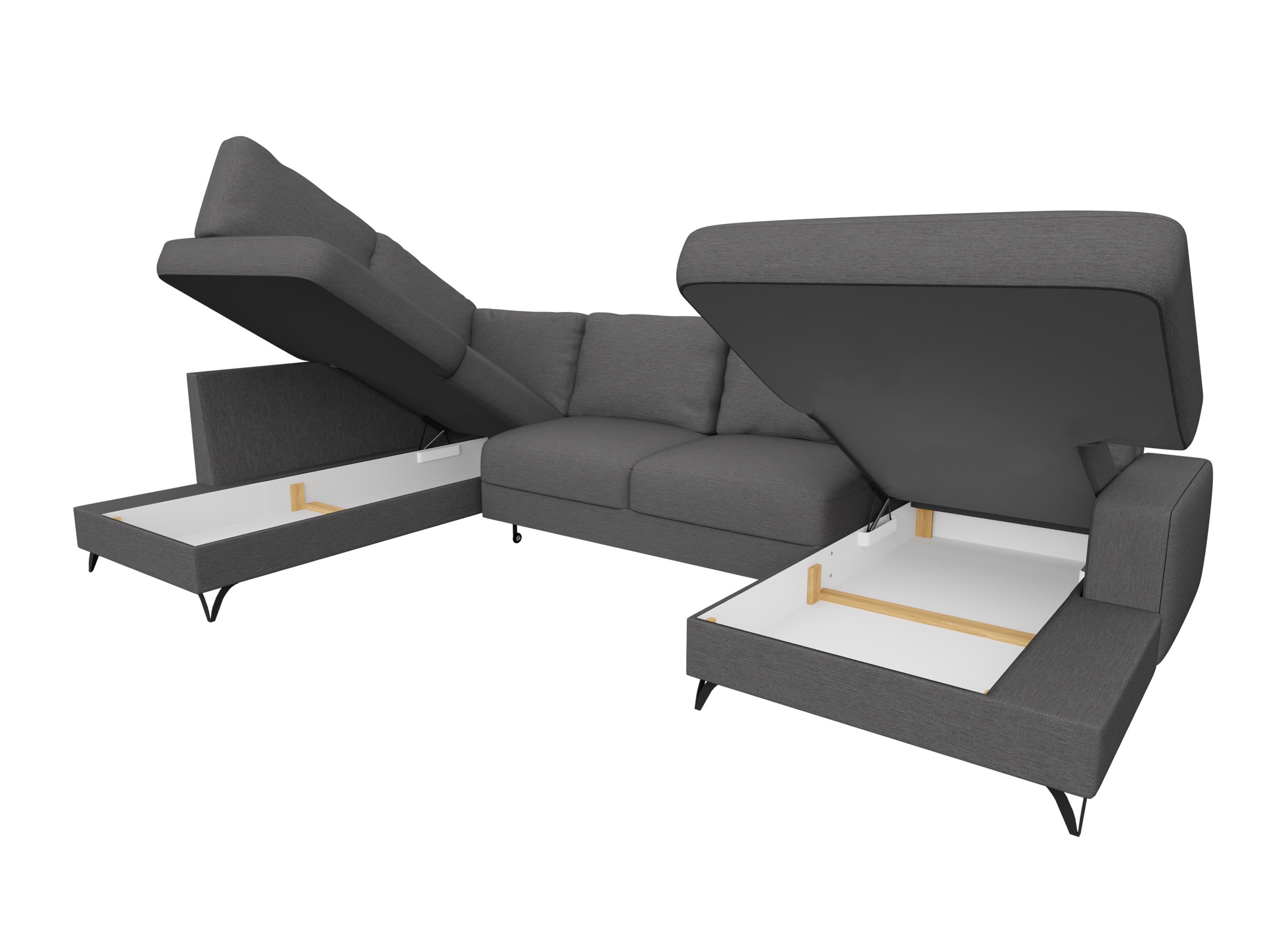 Canapé d'angle ComfiDream Lyrana III (Verita 28)