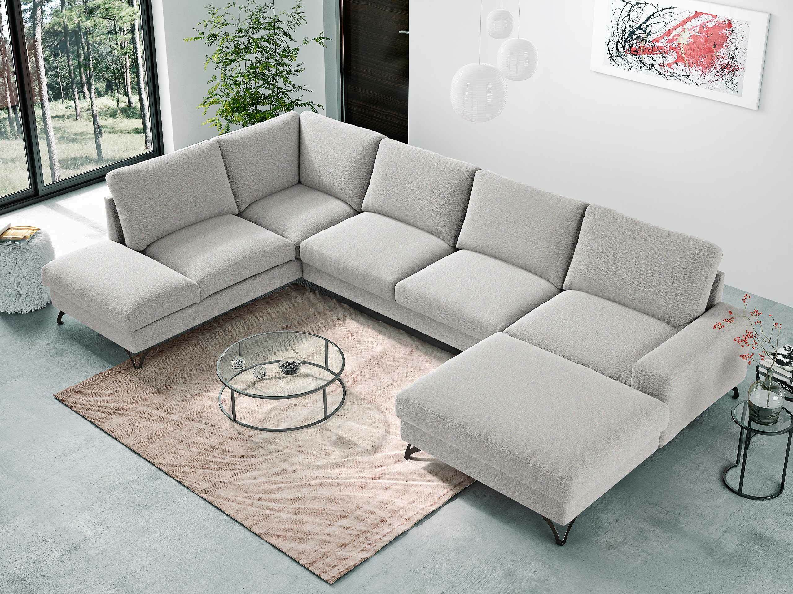 Canapé d'angle ComfiDream Lyrana III (Verita 80)