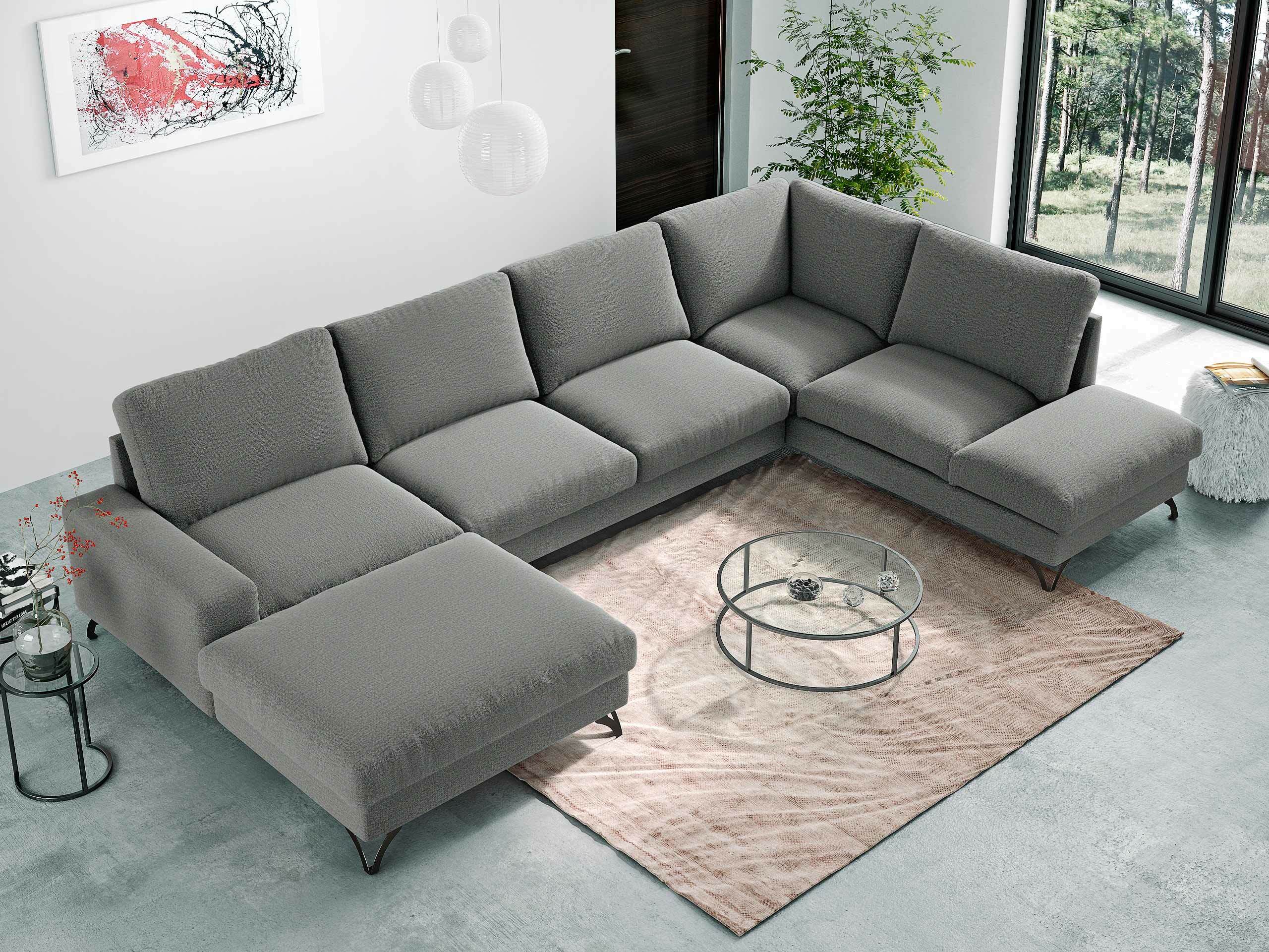 Canapé d'angle ComfiDream Lyrana III (Verita 88)