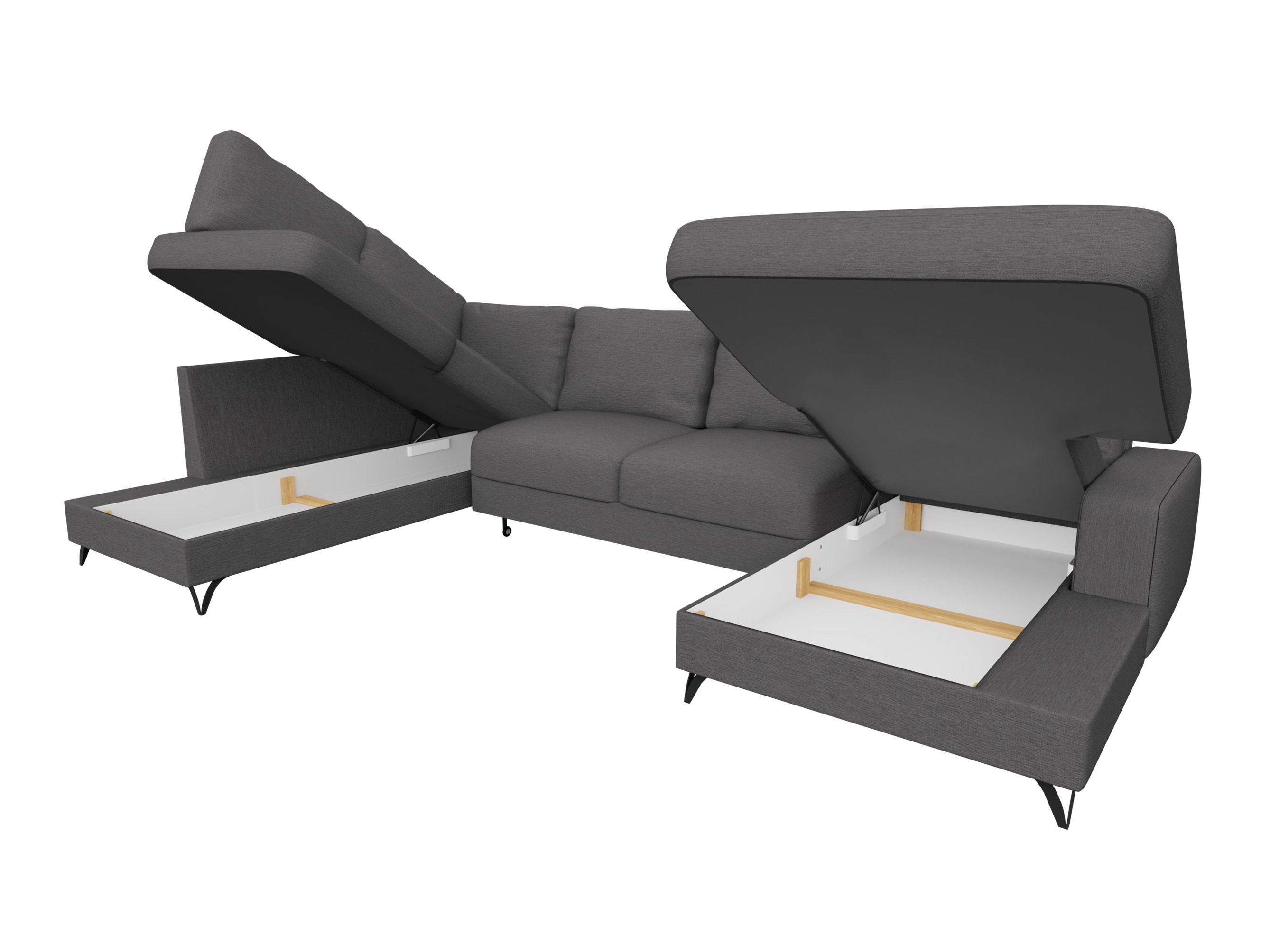 Canapé d'angle ComfiDream Lyrana III (Verita 88)