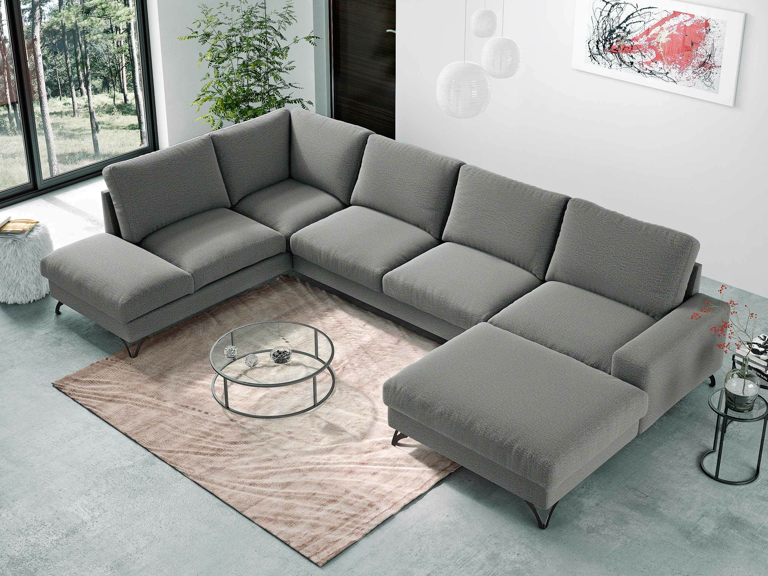 Canapé d'angle ComfiDream Lyrana III (Verita 88)