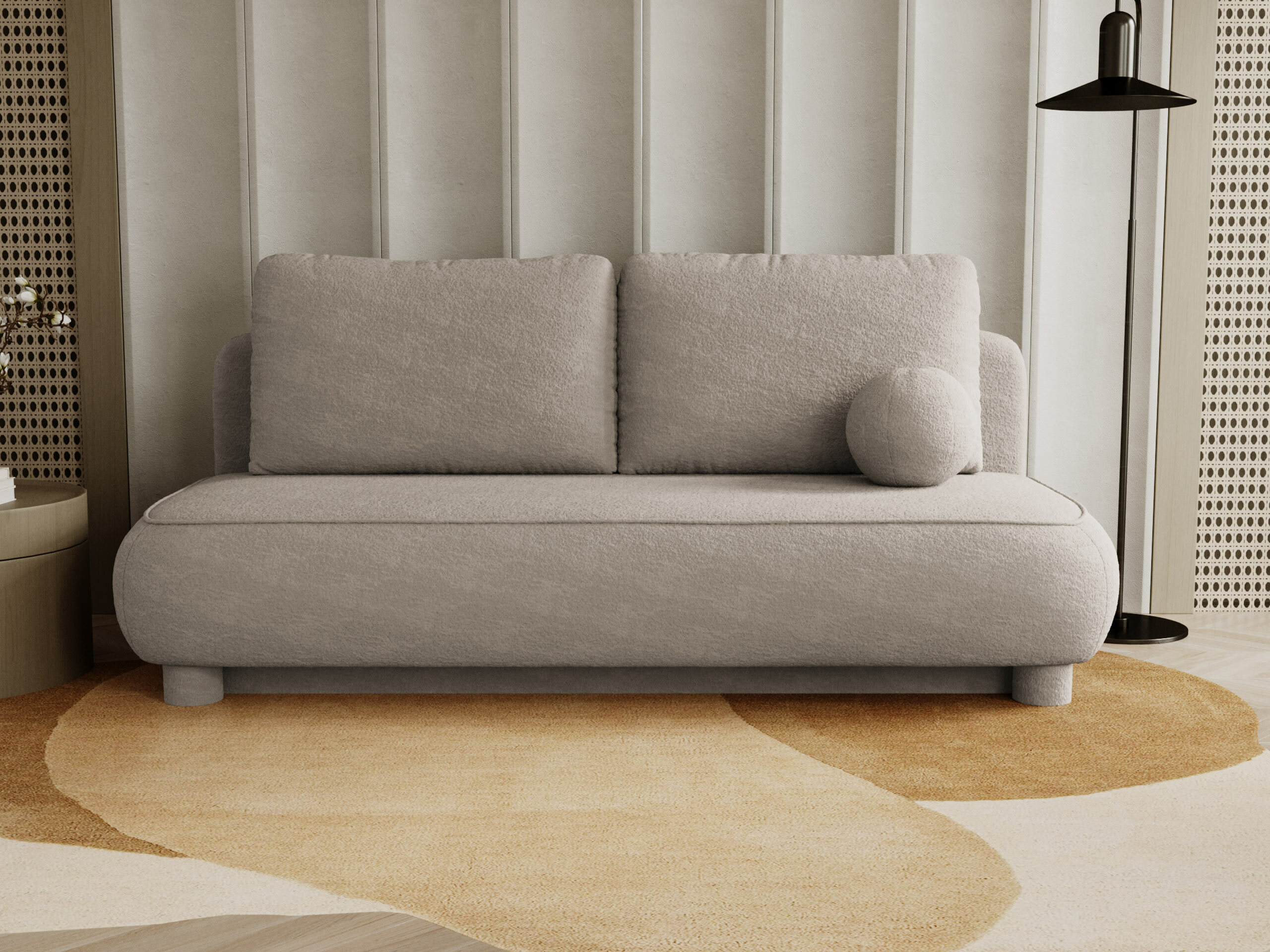 Canapé convertible TrendyNest Canora (Coral 50)