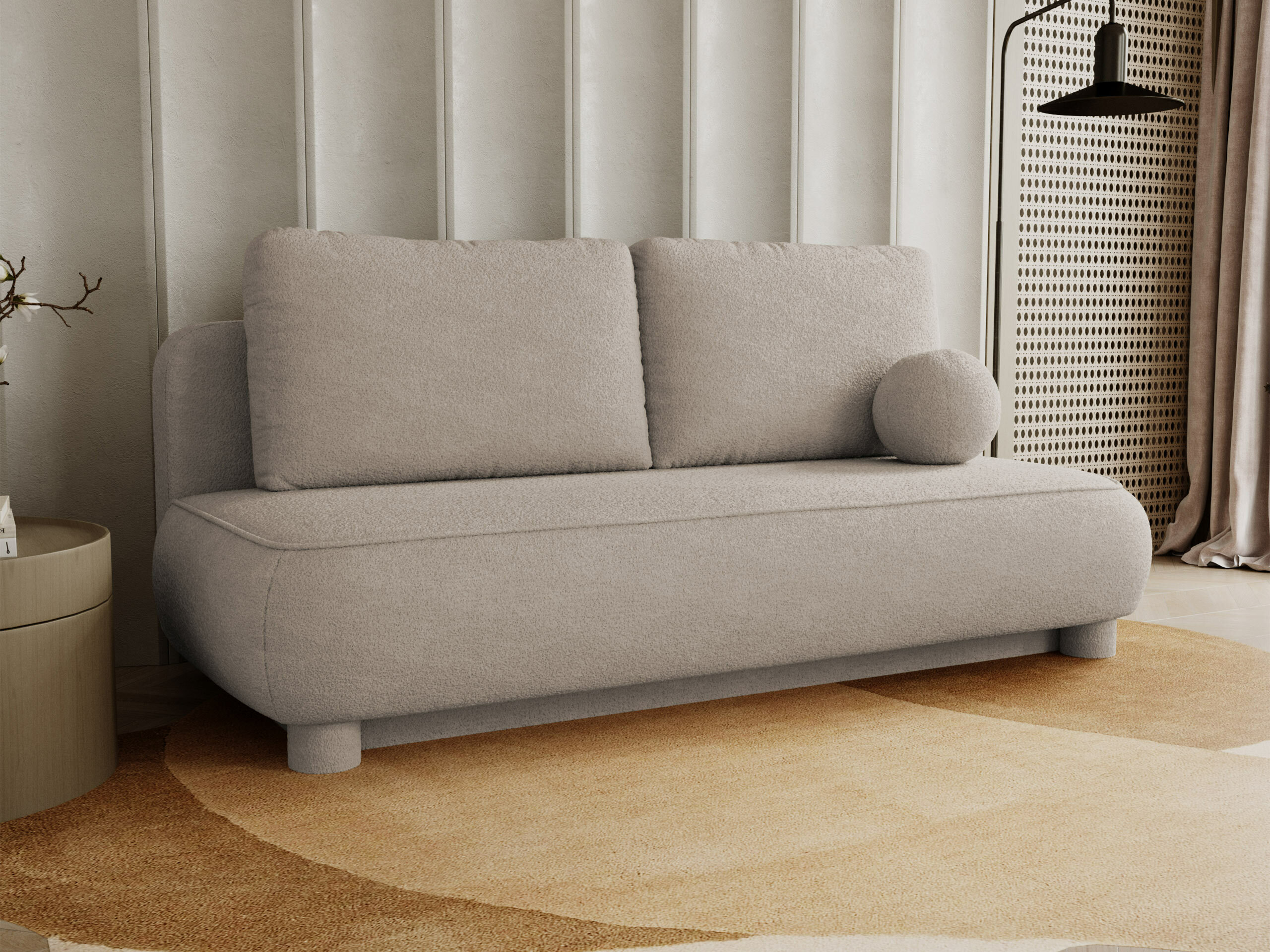Canapé convertible TrendyNest Canora (Coral 50)
