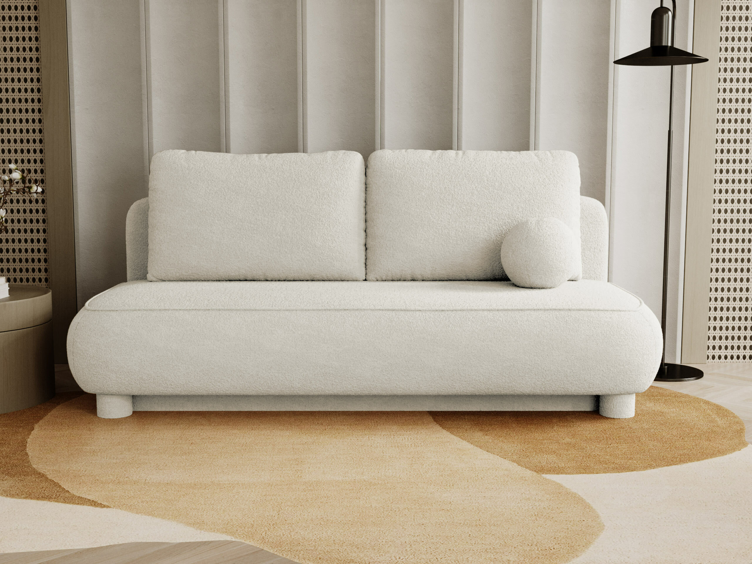Canapé convertible TrendyNest Canora (Coral 65)