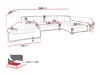 Canapé d'angle Comfivo 240 (Pianon 26)