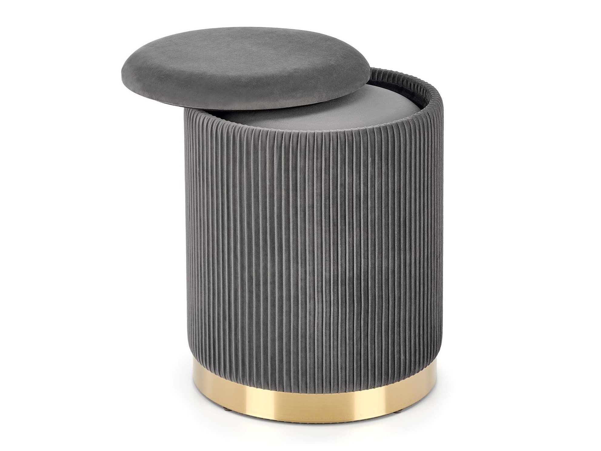 Ensemble de poufs Houston 1153 (Gris)