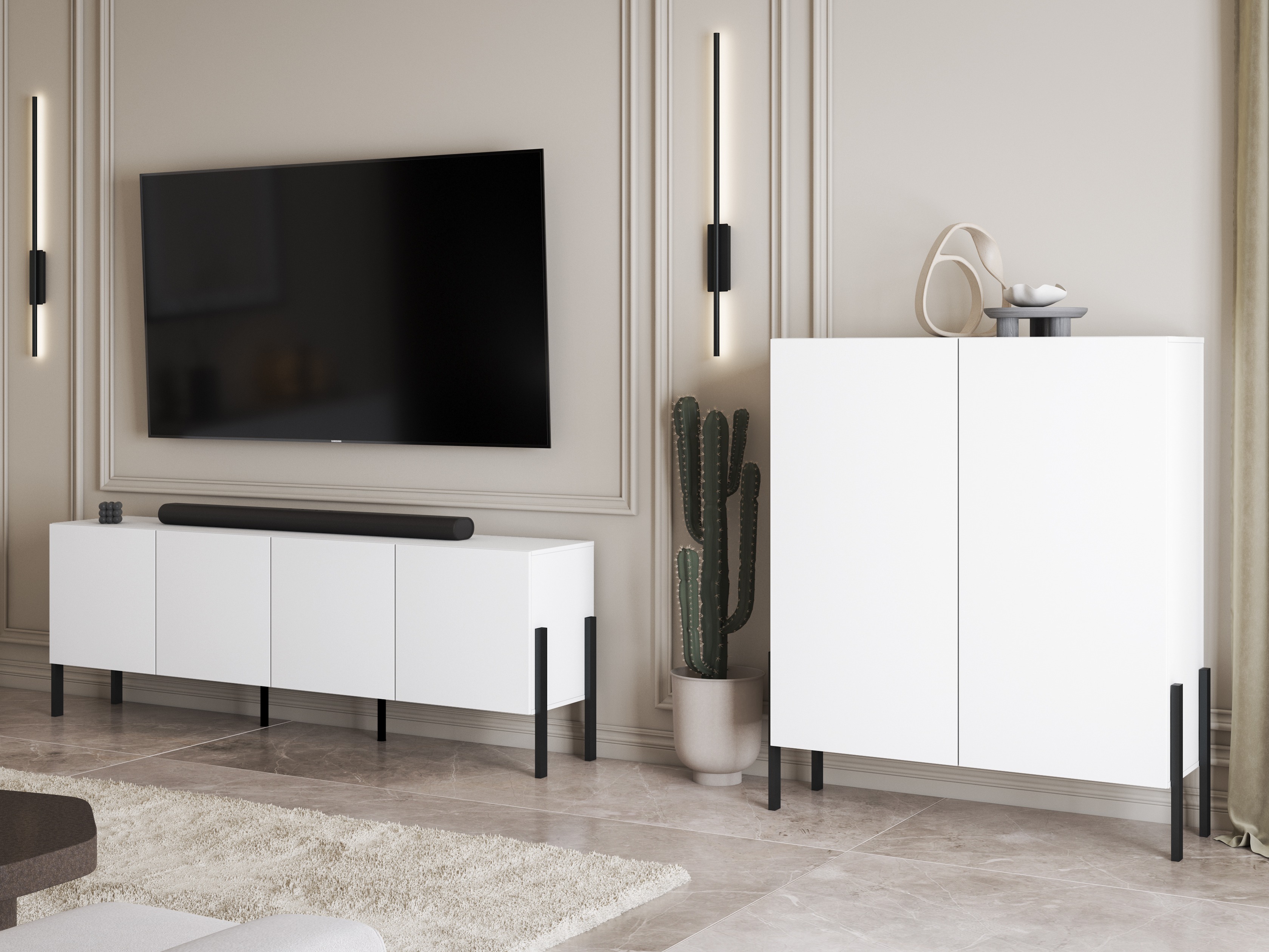 Buffet Etsore 103 (Blanc)
