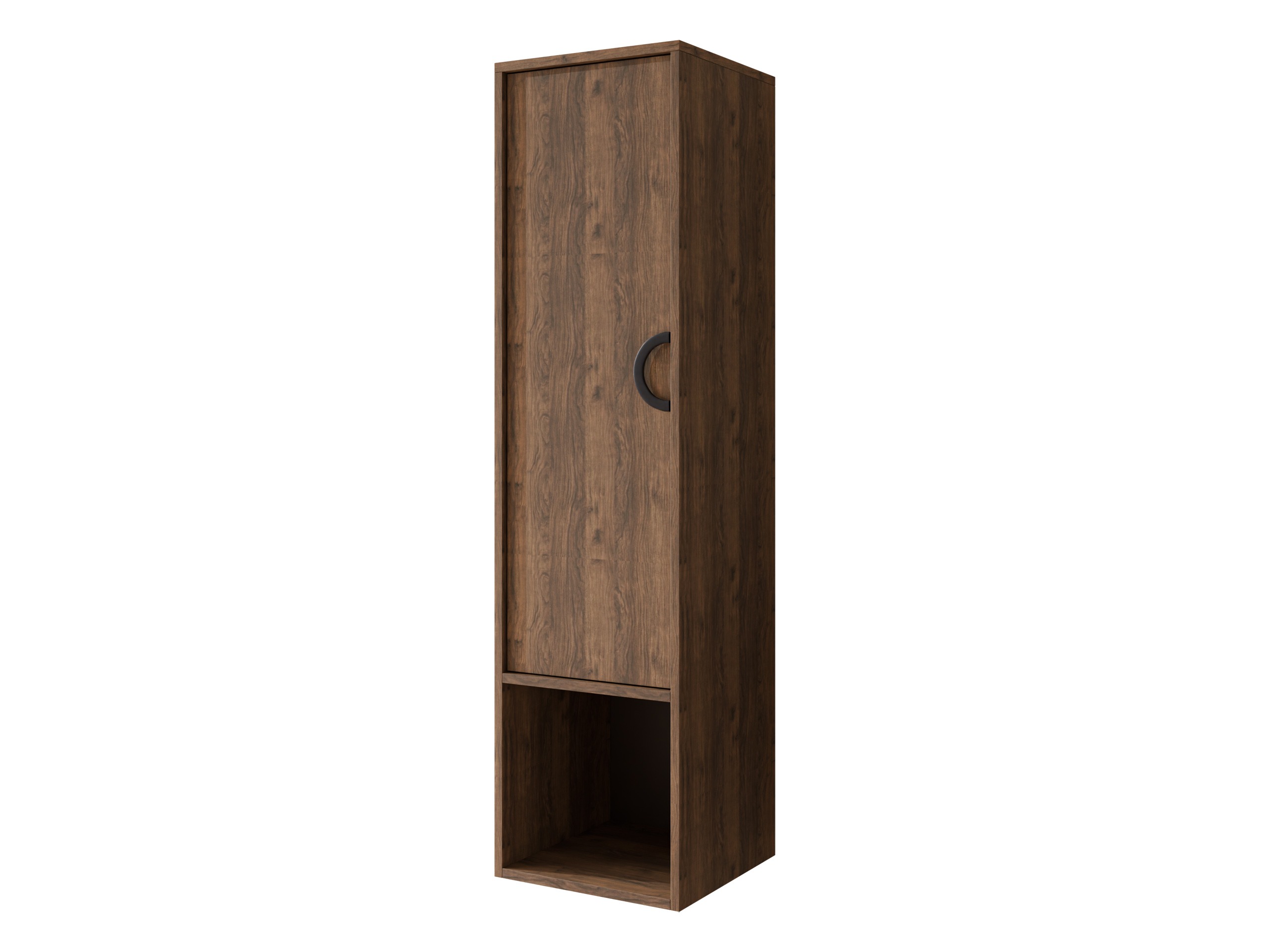 Armoire de salle de bain murale Sodalis (Noyer)
