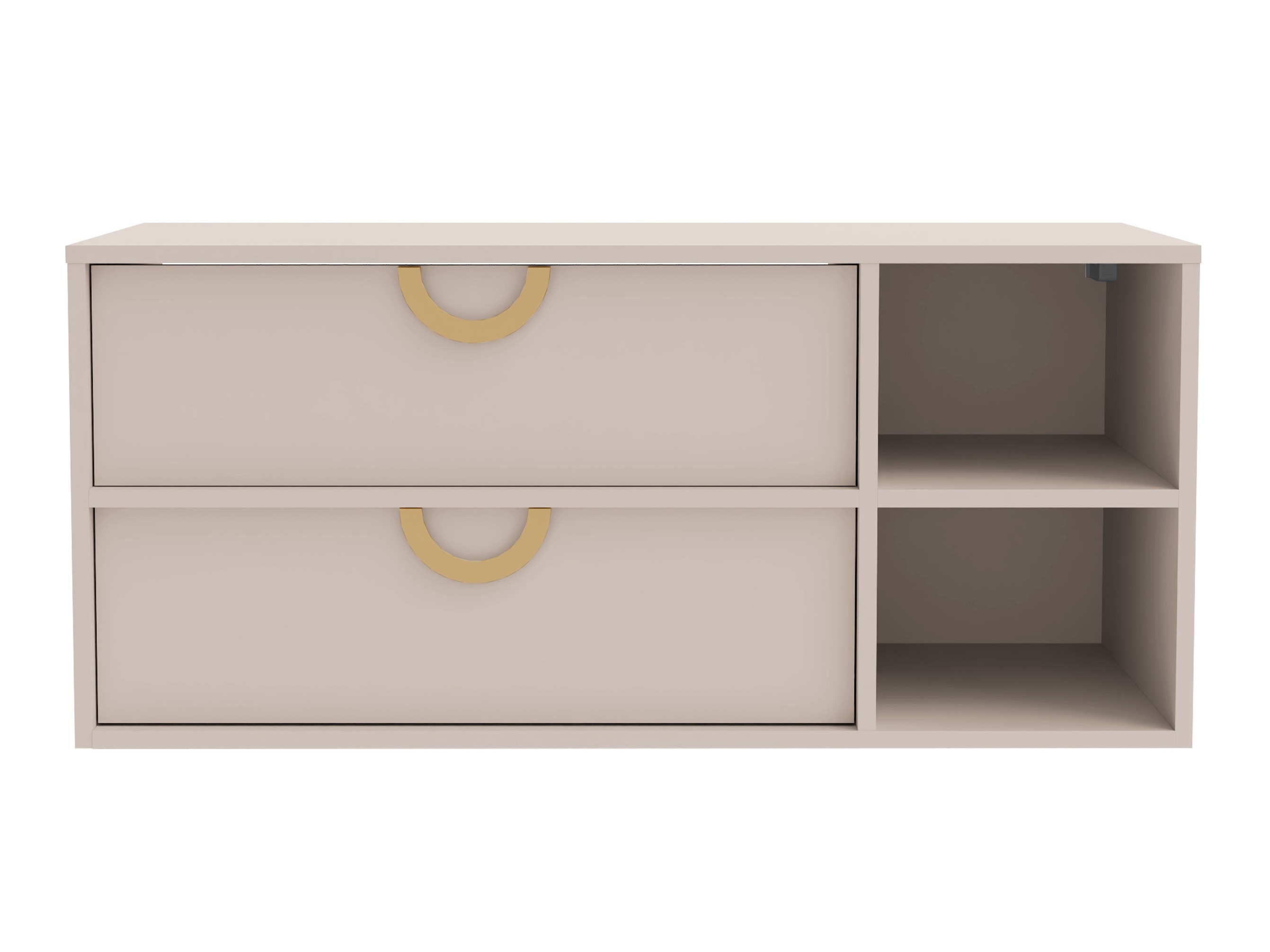 Armoire de salle de bains murale pour lavabo Sodalis (Cachemire)